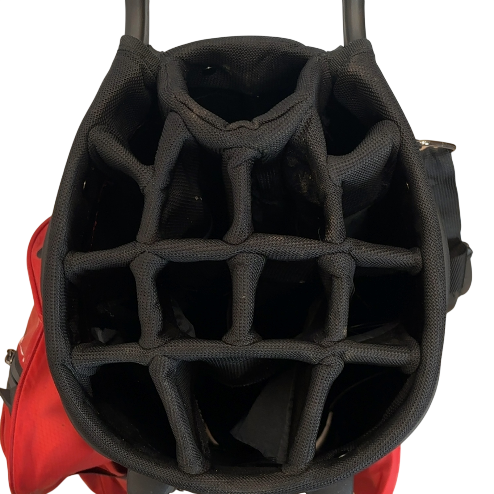 WhatBunkers Giza Golf Bag / 14-Rum / Rød