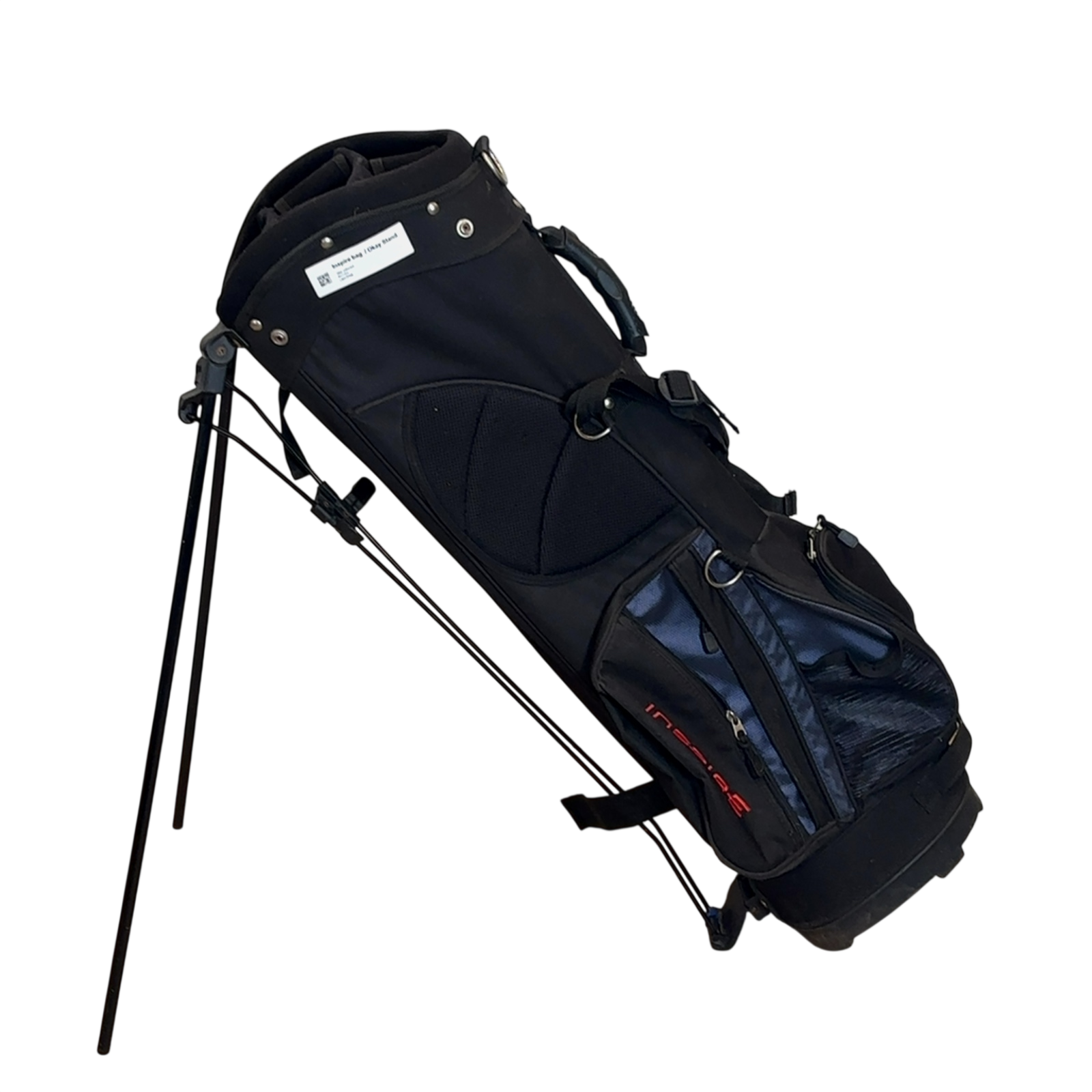Inspire   Golf Bag / 6-Way / Czarny