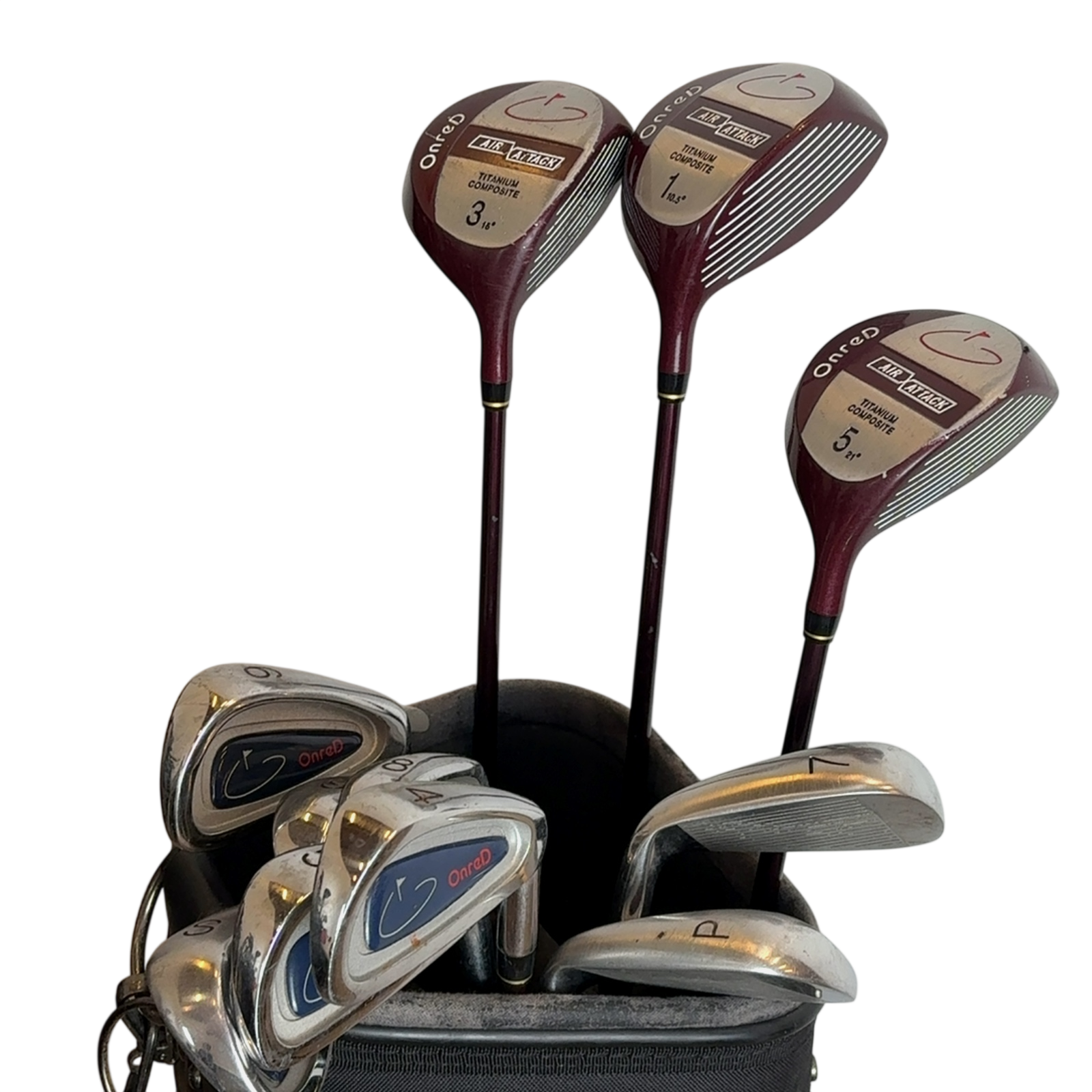 Onred Stainless Komplet Sæt Med Bag / 4-PW+SW / Flex Ladies / Grafit