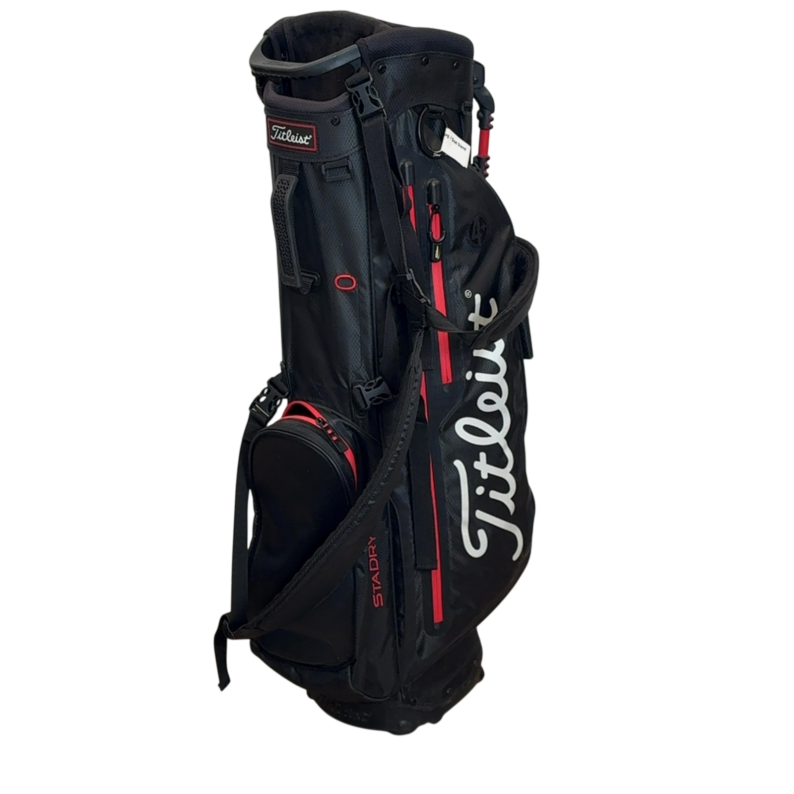 Titleist Players 4+ stadry Golfbag / 4-Fächer / Schwarz