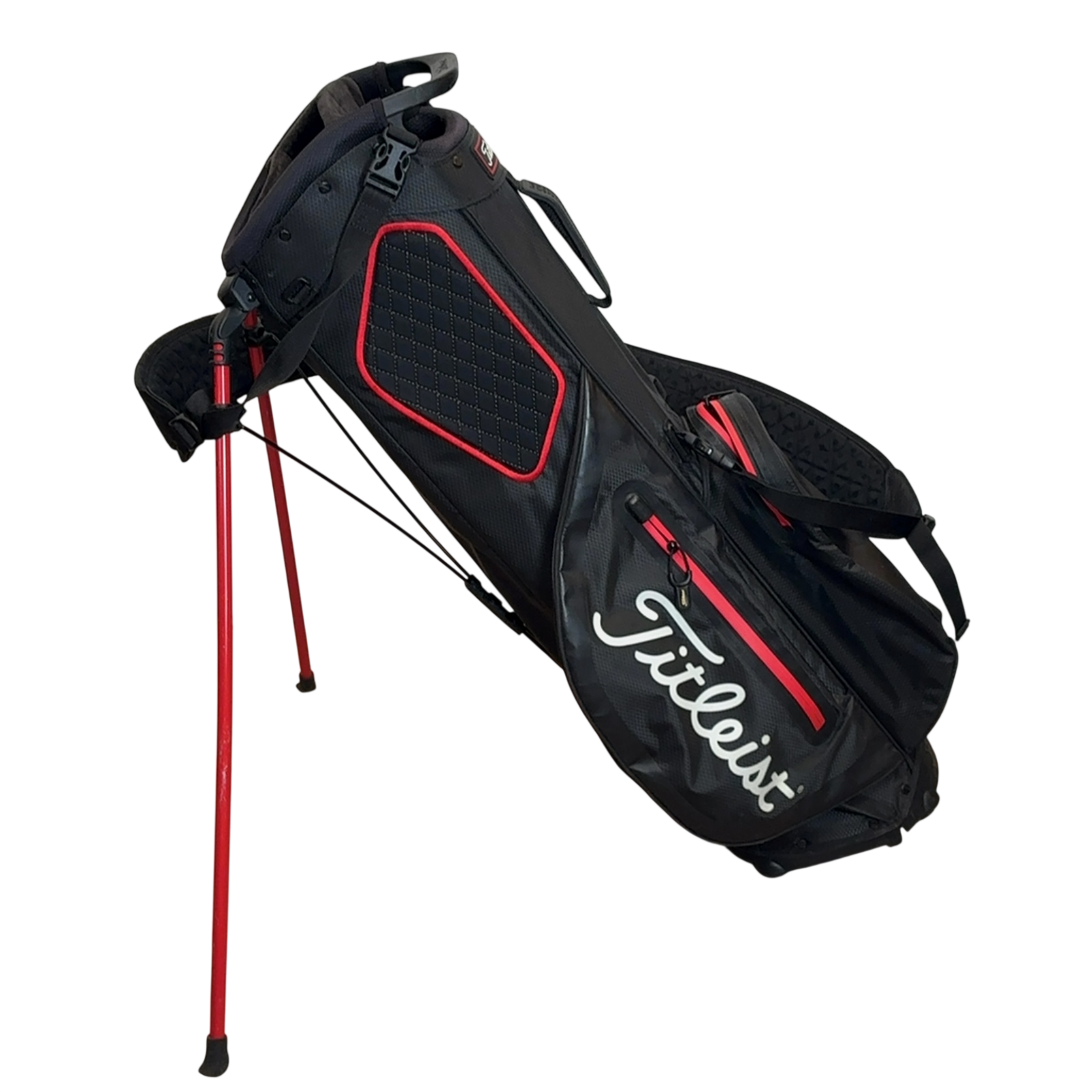 Titleist Players 4+ stadry Golfbag / 4-Fächer / Schwarz