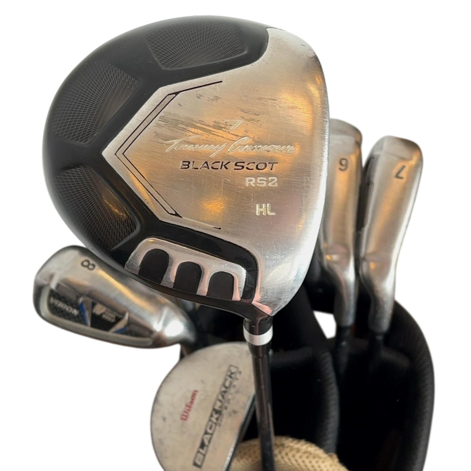 Black Owl Vision Komplet Sæt Med Bag / 6-PW+SW / Flex Regular / Grafit
