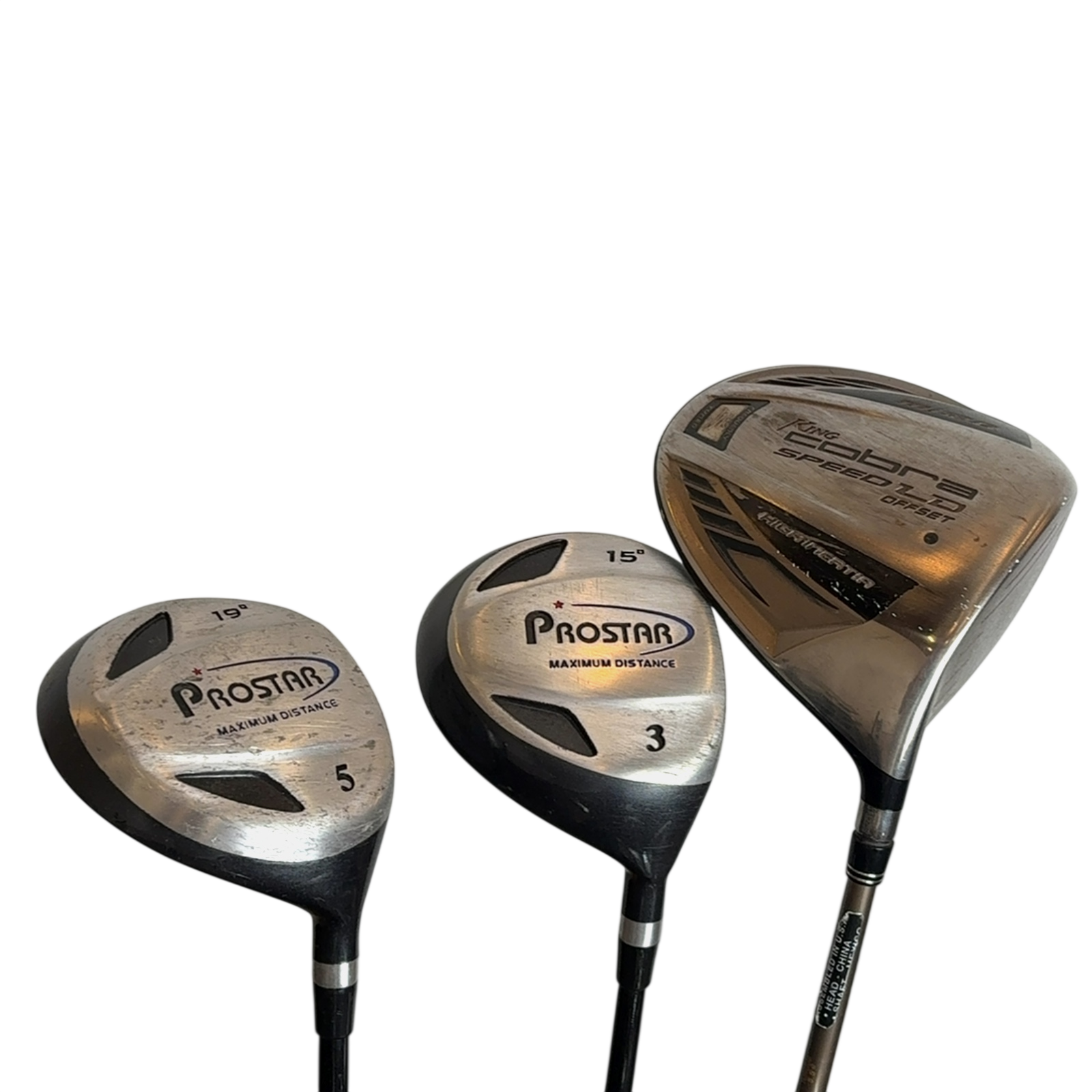 Prostaff Stainless Komplet Sæt Med Bag / 5-PW+SW / Flex Regular / Stål