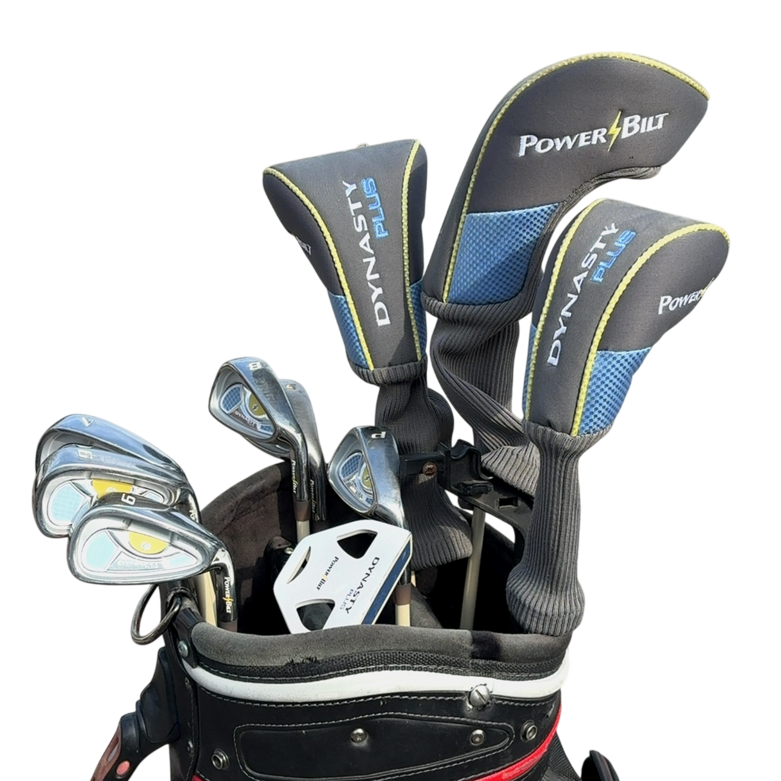 Power Bilt Dynasty+ Komplet Sæt Uden Bag / 6-PW+SW / Flex Ladies / Grafit