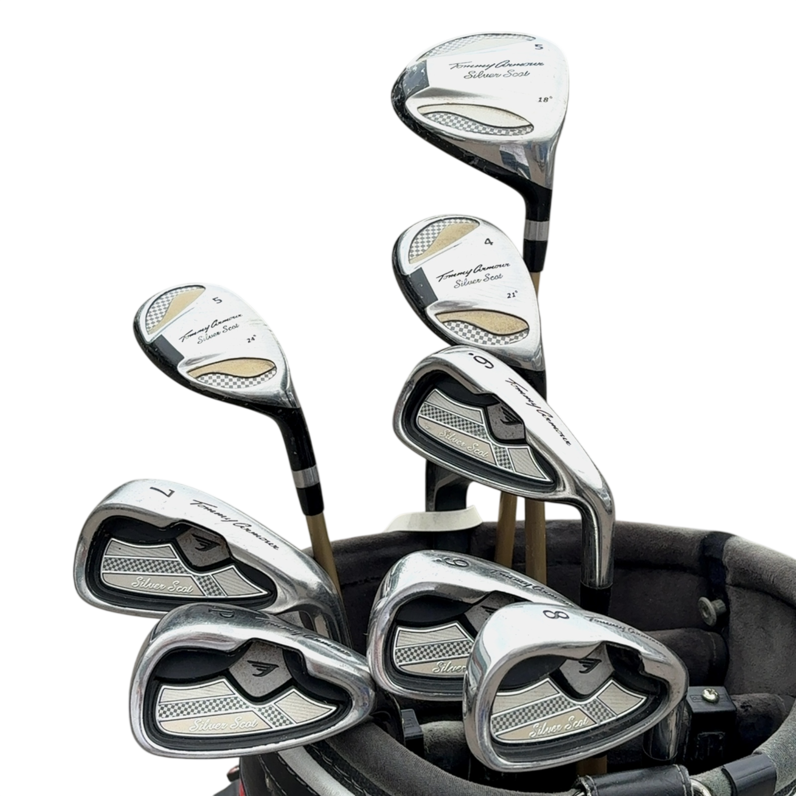 Tommy Armour Silver Scot Komplet Sæt Uden Bag / 6-PW / Flex Ladies / Grafit