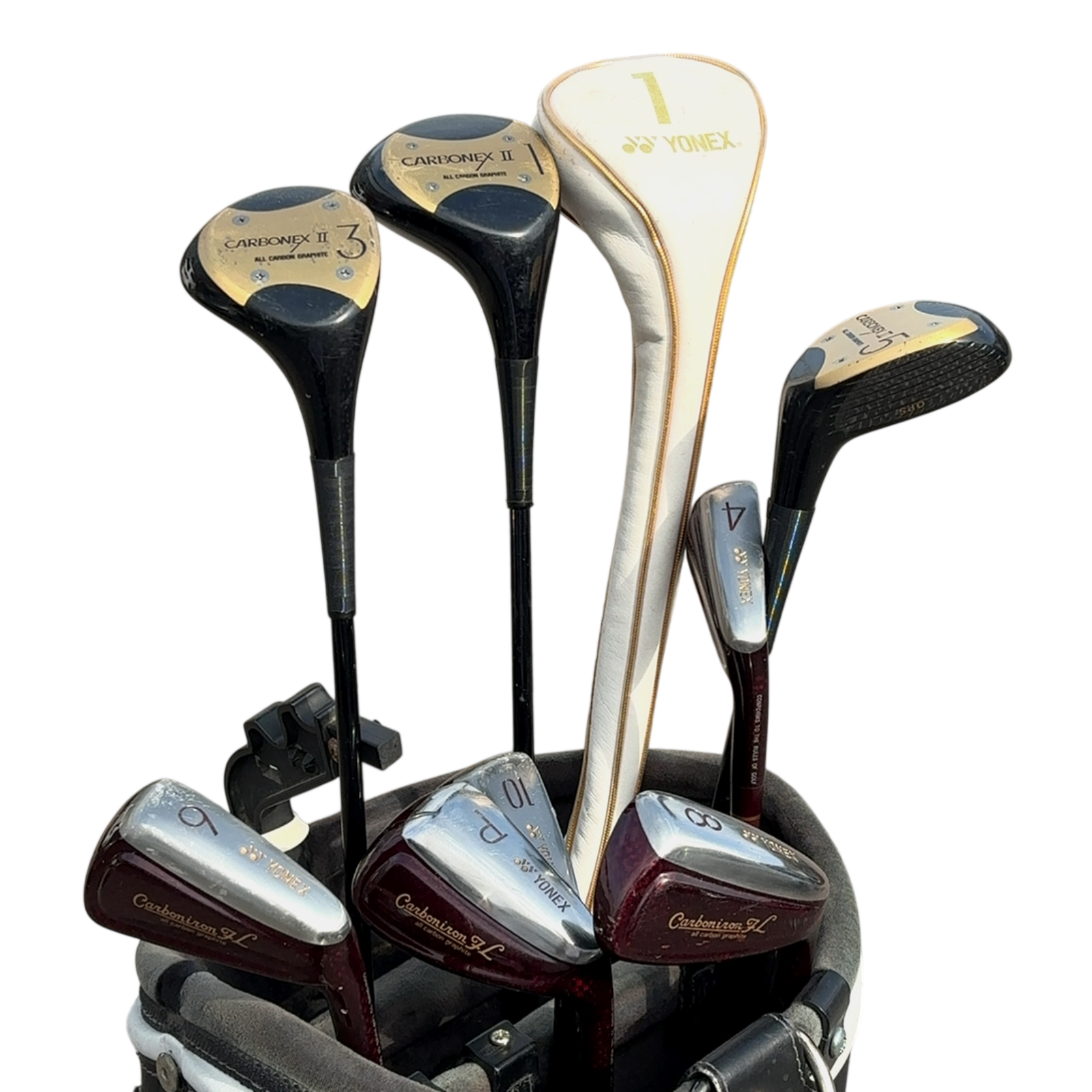 Yonex Carboninon JL Komplet Sæt Uden Bag / 4i+6i+8i+10i+Pw / Flex Regular / Grafit