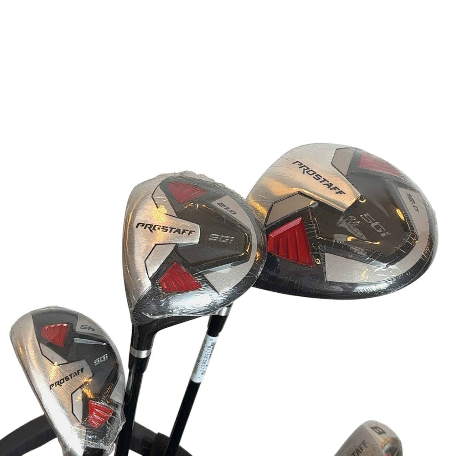Linkshandig Wilson Prostaff Complete Set Met tas / 7-PW+SW / Flex Regular / Staal