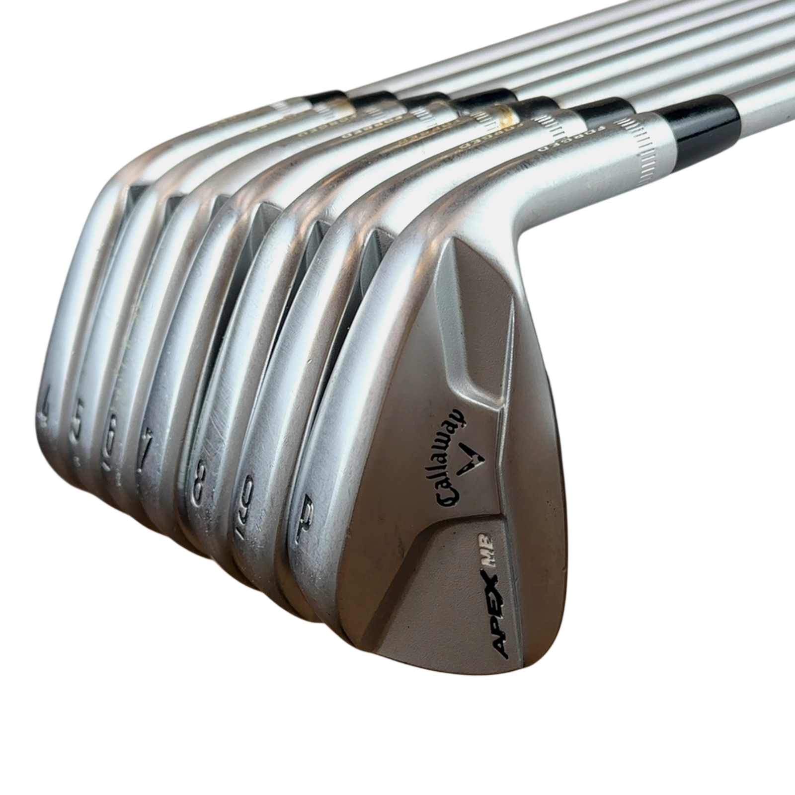 Callaway Apex MB Jernsæt / 4-PW / Flex X-Stiff / Stål