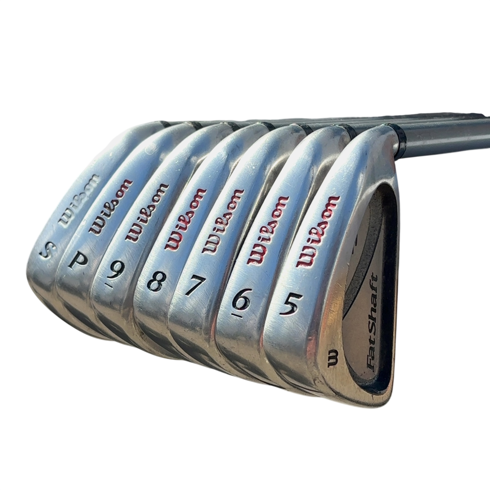 Wilson Fatshaft Jernsæt / 5-PW+SW / Flex Regular / Grafit