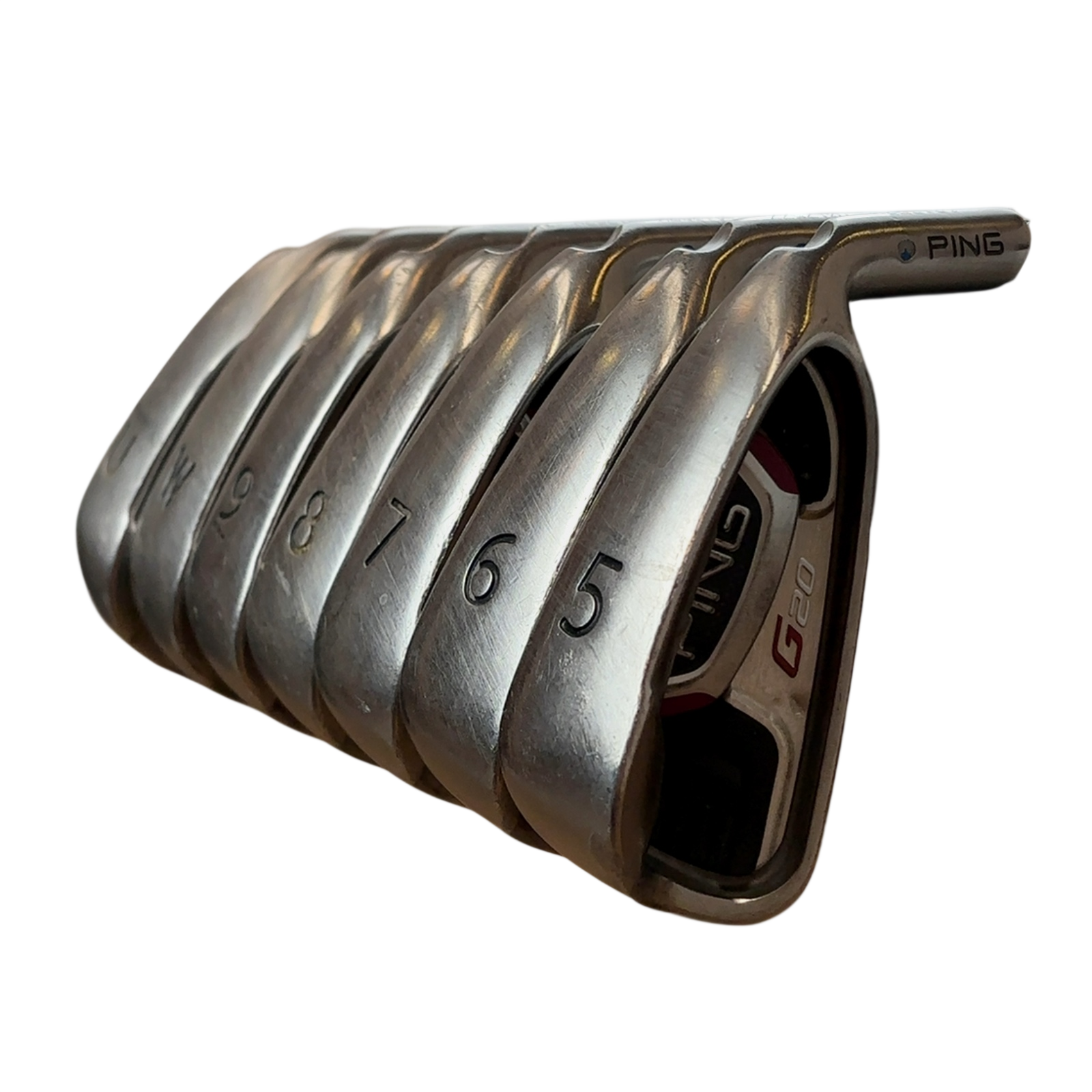 PING G20 Jernsæt / 5-PW+AW / Flex Stiff / Grafit