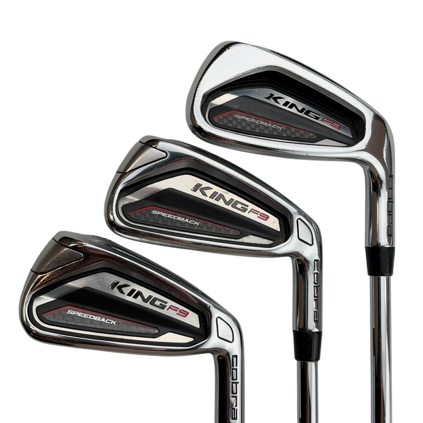 Cobra King F9 SpeedBack Jernsæt / 6-PW / Flex Regular / Stål
