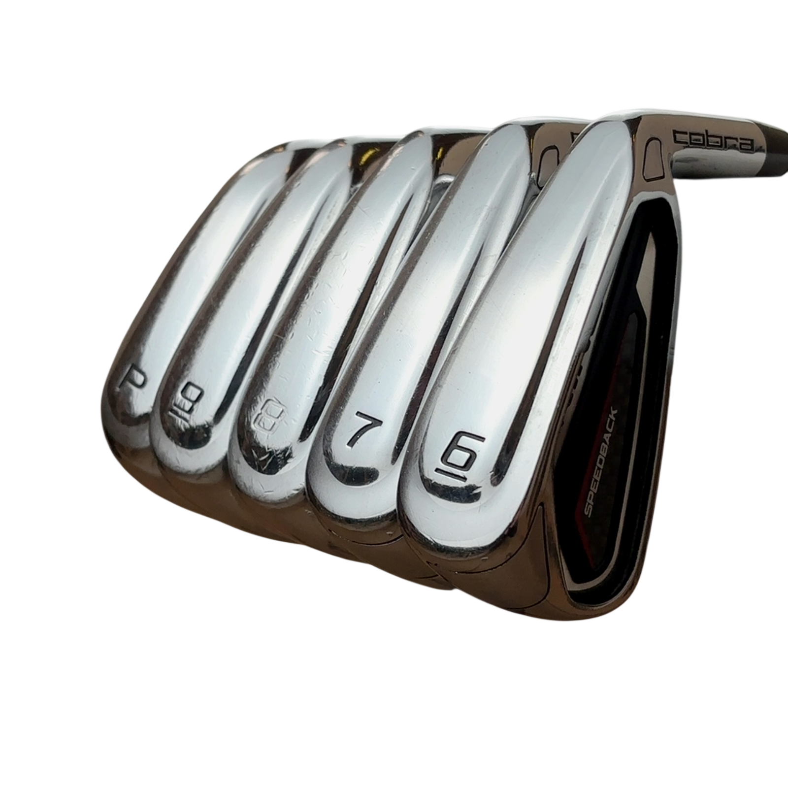 Cobra King F9 SpeedBack Jernsæt / 6-PW / Flex Regular / Stål