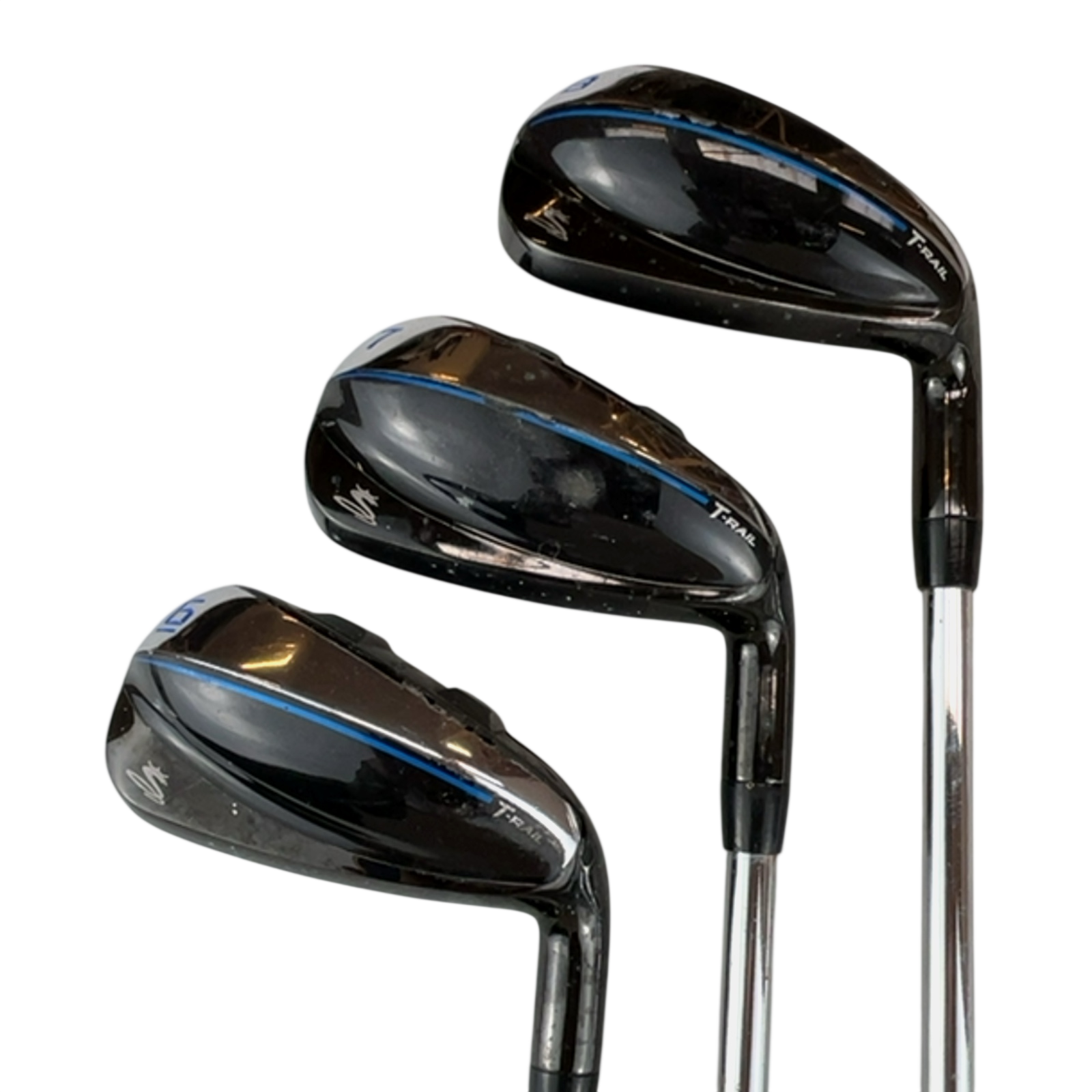 Cobra T-rail Jernsæt / 6-PW+SW / Flex Regular / Stål