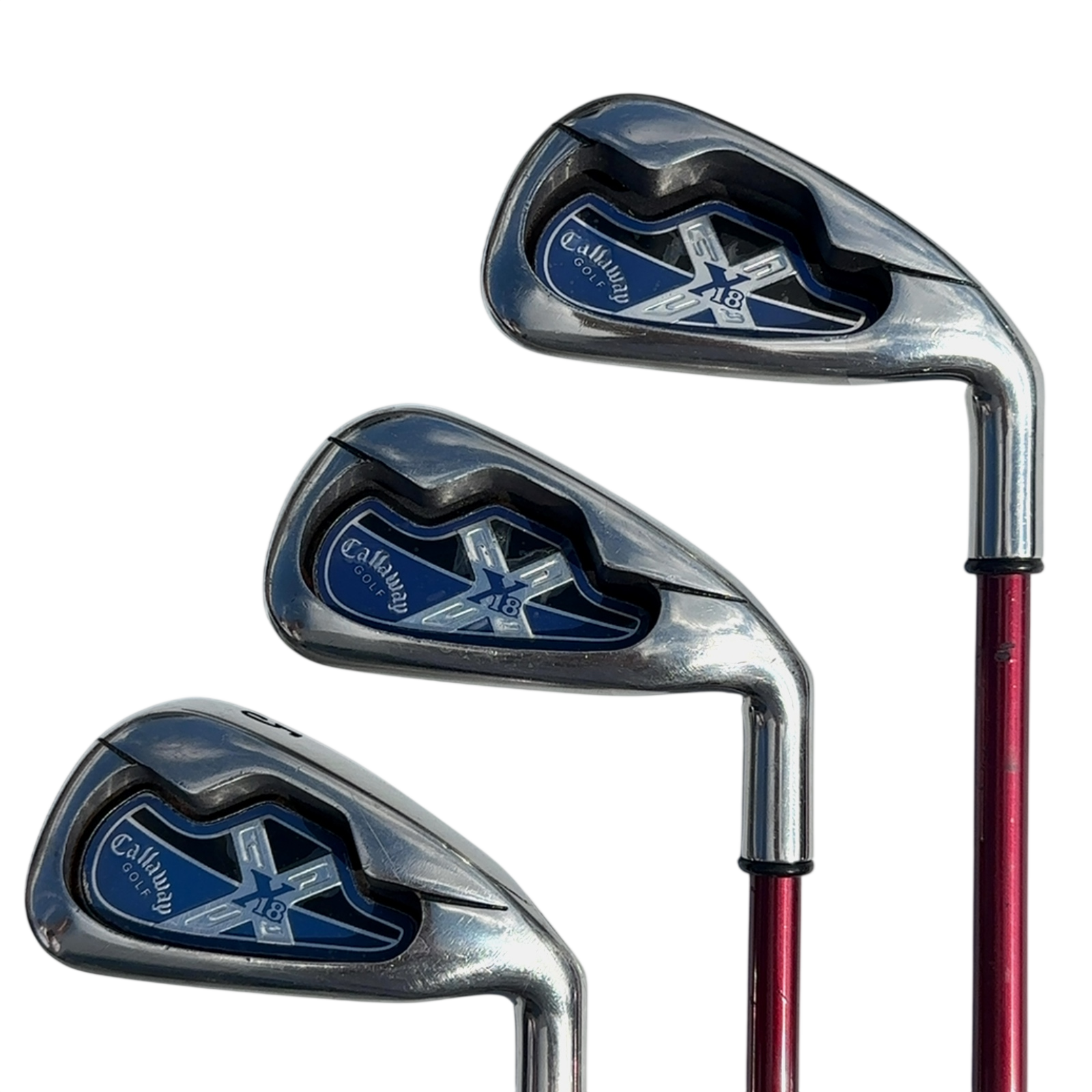Callaway X-18 Jernsæt / 3-PW+SW / Flex Ladies / Grafit