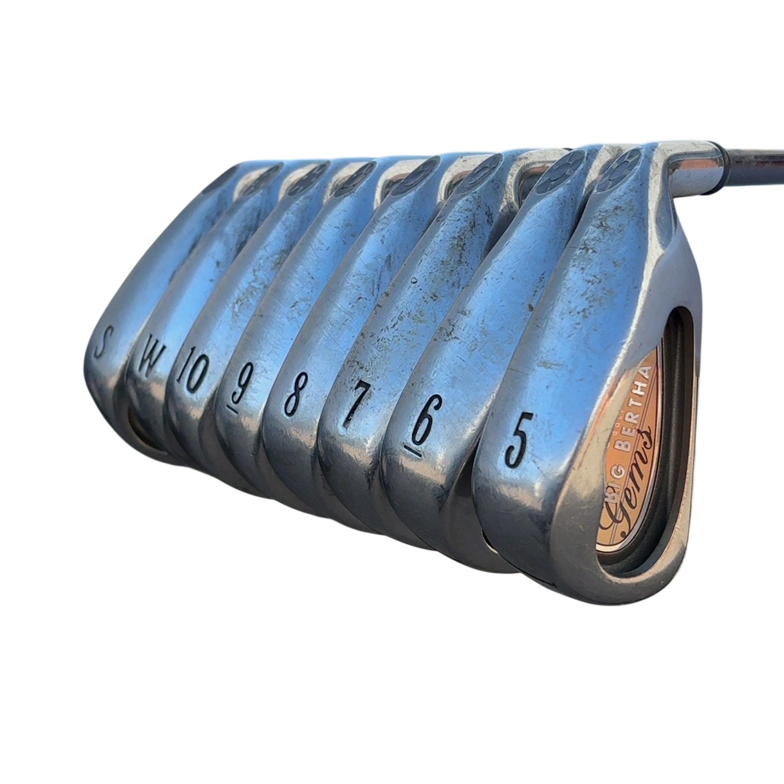 Callaway Big Bertha Gems Jernsæt / 5-PW+GW+SW / Flex Ladies / Grafit