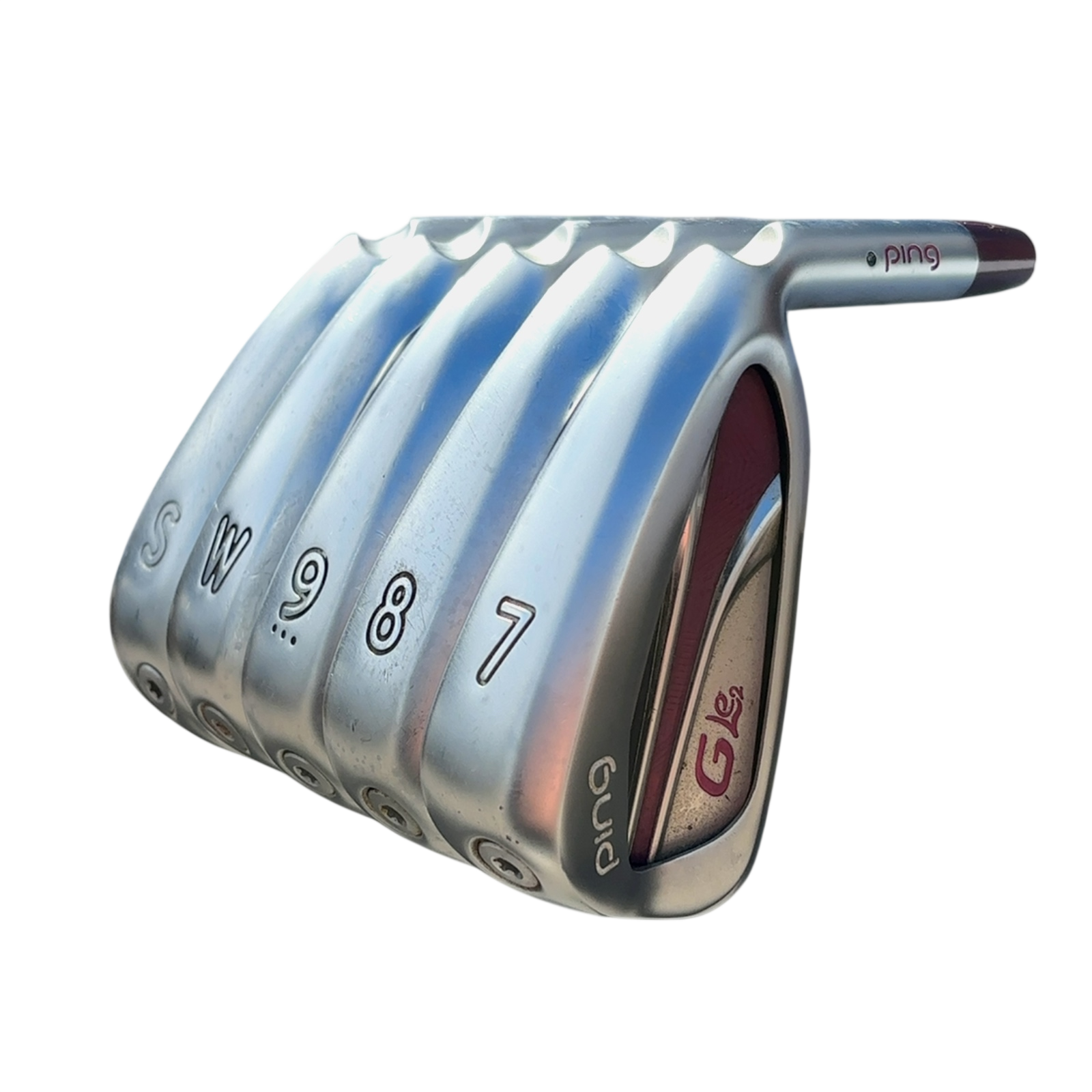 PING G Le2 Iron Set / 7-PW+SW / Flex Ladies / Graphite