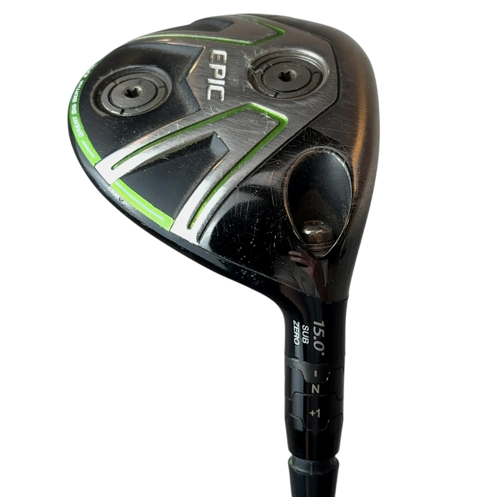 Callaway Great Big Bertha Epic Sub Zero Fairway Wood / Flex Stiff / #3/15