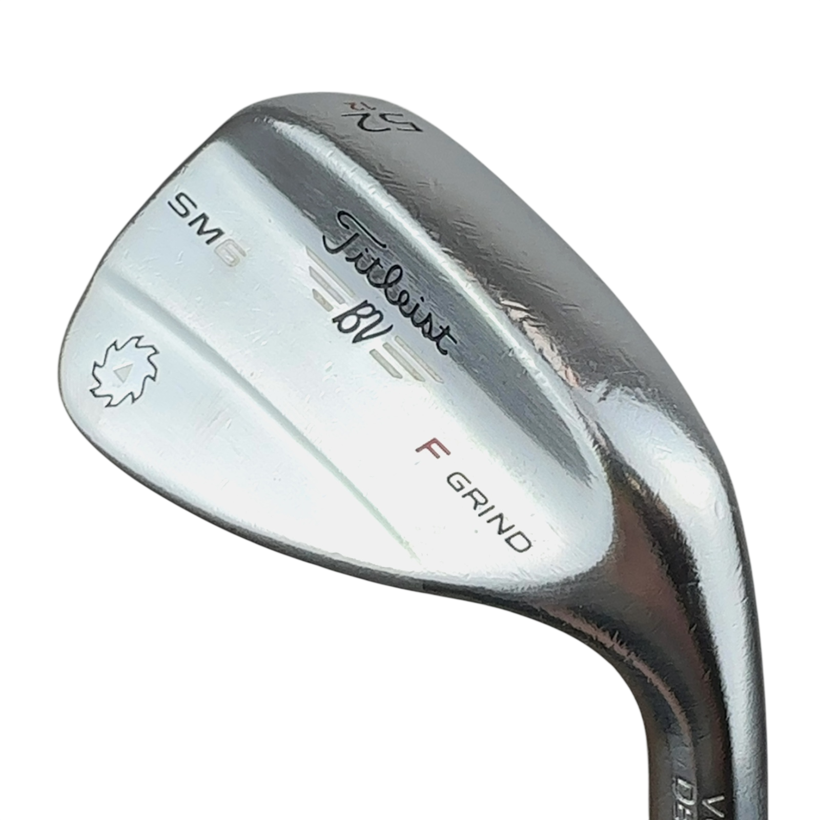 Titleist SM6 Tour Chrome F Grind Wedge / Flex Wedge / 52/12