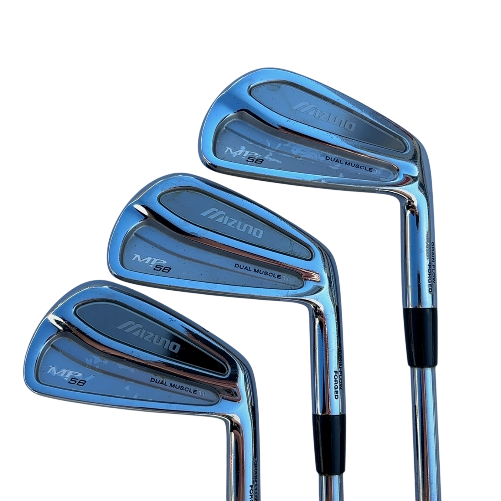 Mizuno MP-58 Jernsæt / 4-PW / Flex Regular / Stål