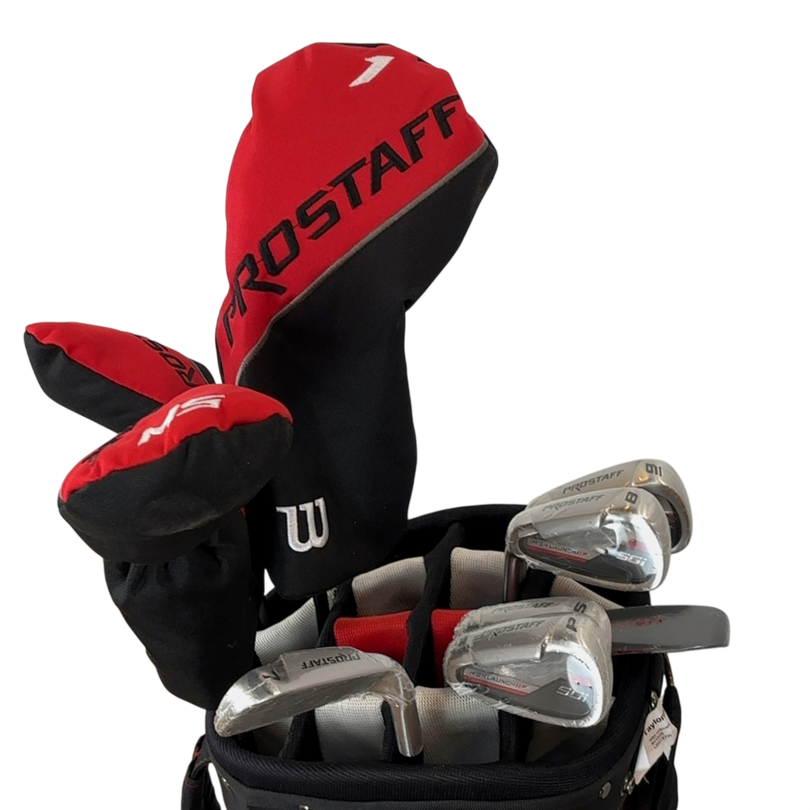 Venstre Wilson Prostaff SGI Komplet Sæt Uden Bag / 7-PW+SW / Flex Regular / Stål