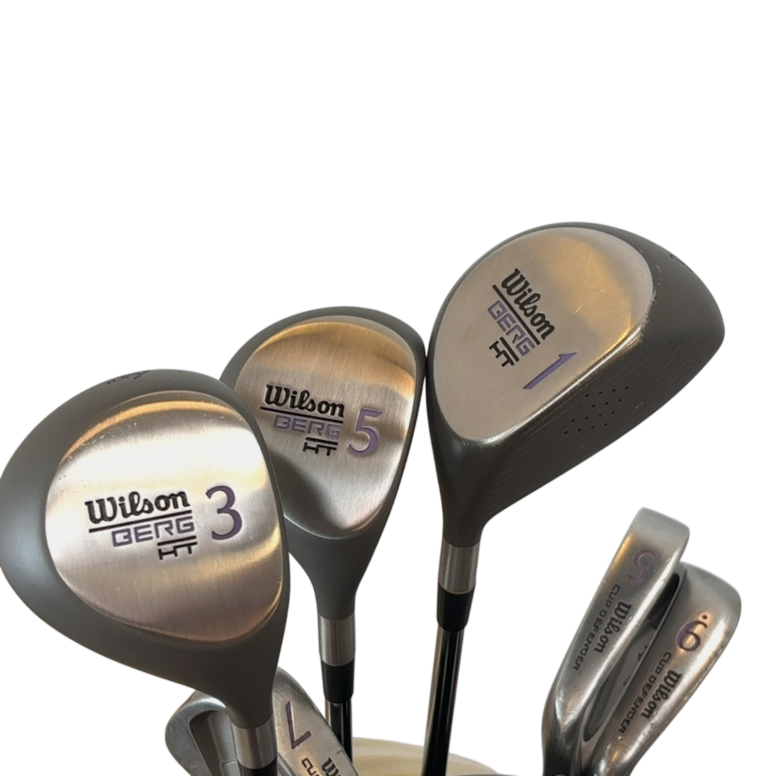 Wilson Berg HT Komplettset Mit Bag / 3-PW+SW / Flex Regular / Stahl