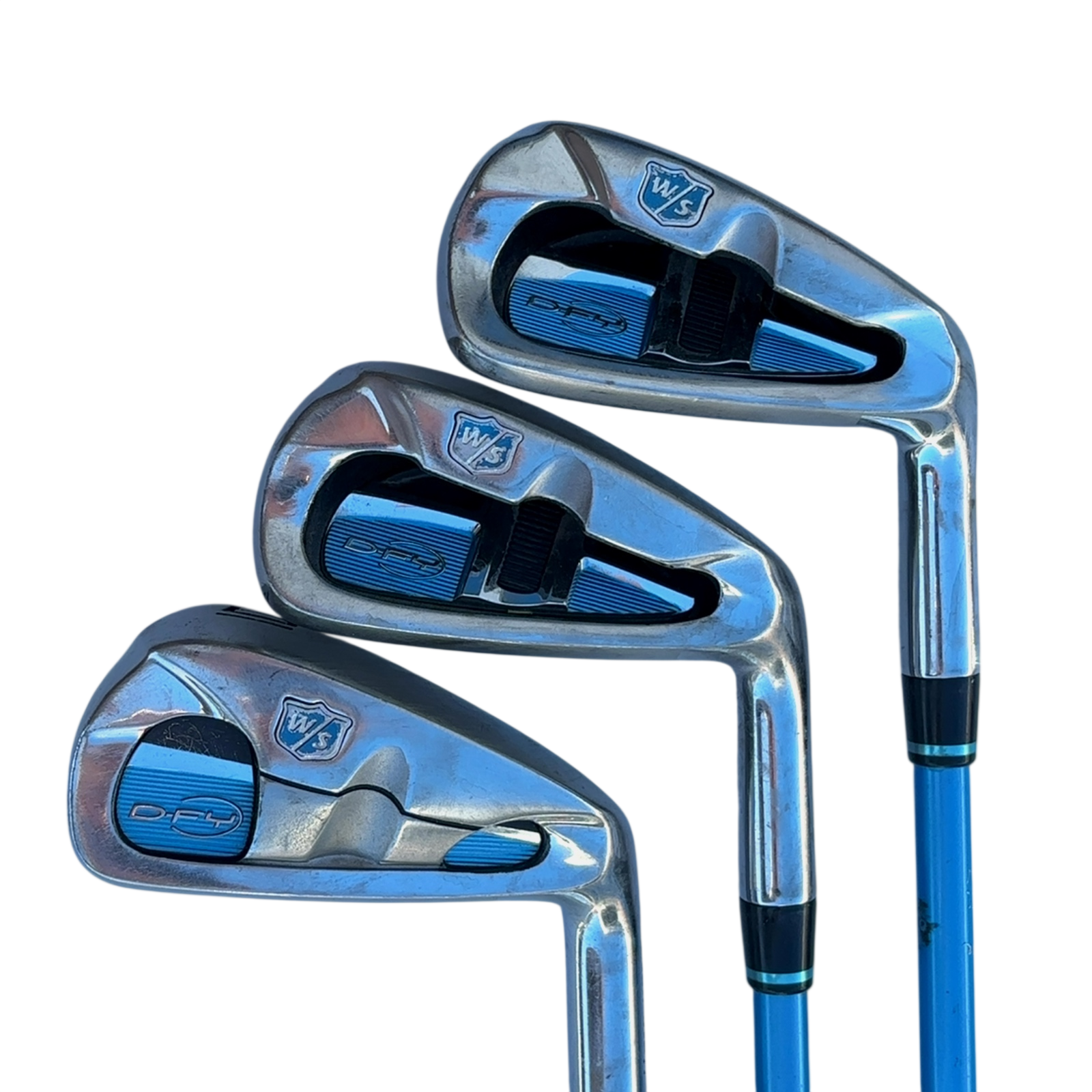 Wilson Staff D-FY Jernsæt / 6-PW+SW / Flex Ladies / Grafit