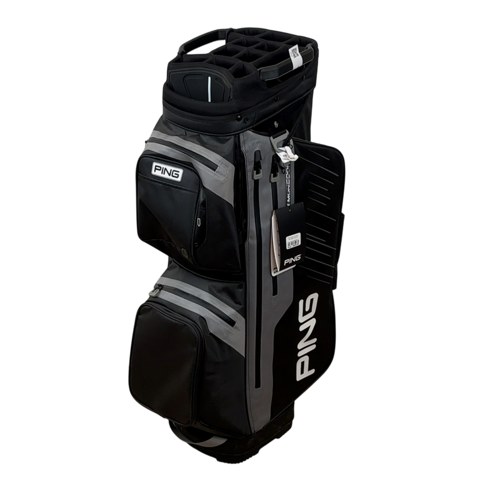 PING Monsoon Golf Bag / 15-Rum / Sort