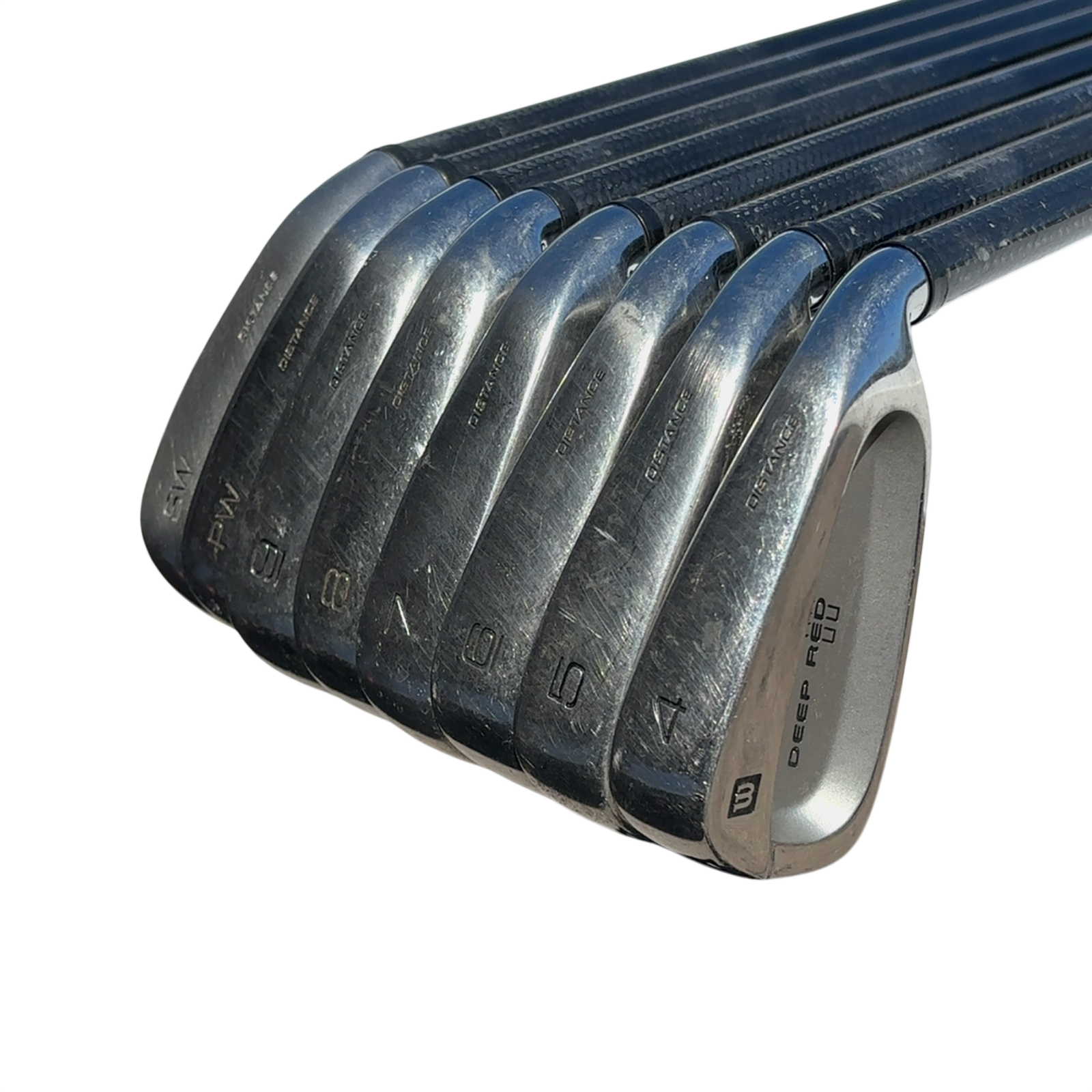 Wilson Deep Red II Jernsæt / 4-PW+SW / Flex Regular / Grafit