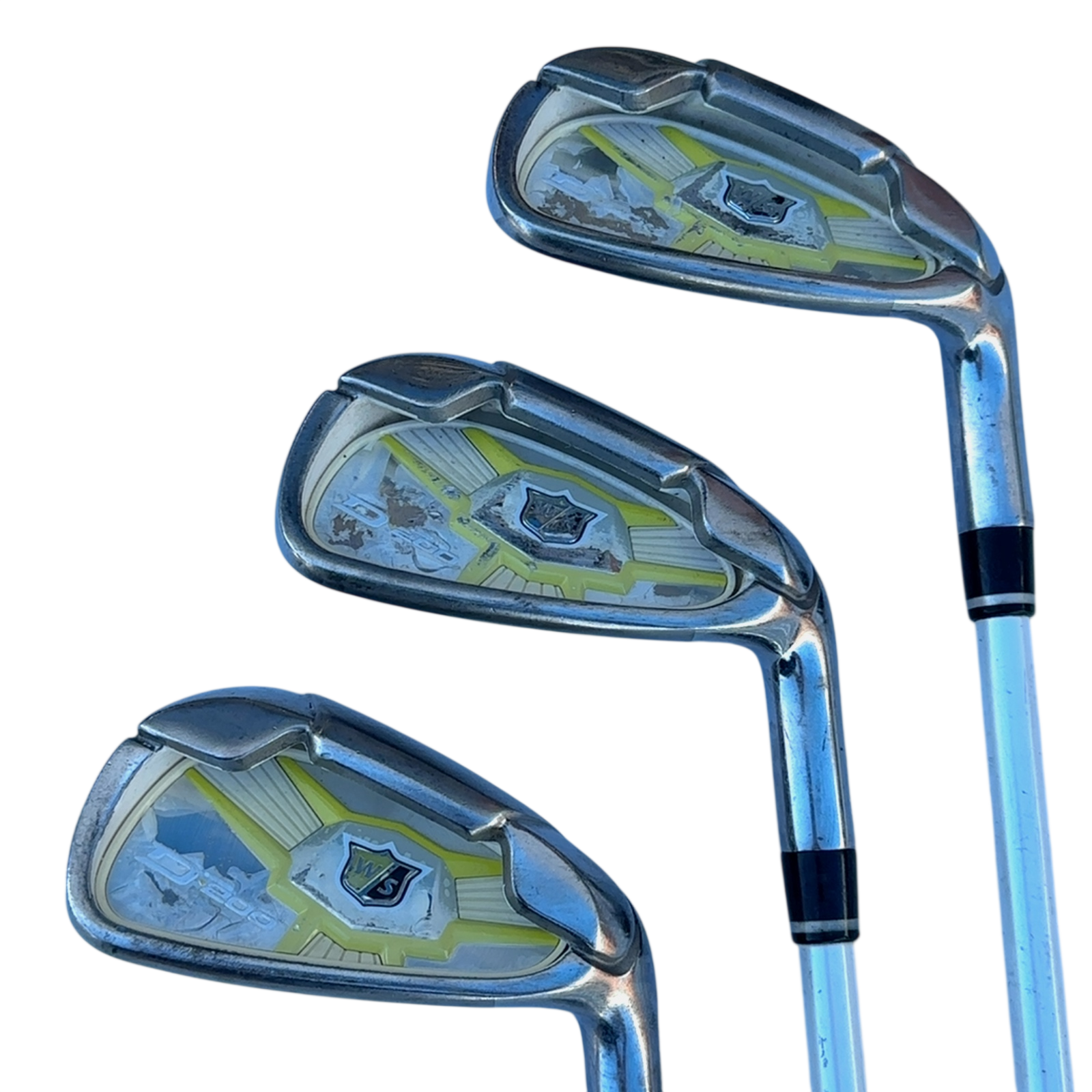 Wilson D200 Superlite Jernsæt / 7-PW+SW / Flex Ladies / Grafit
