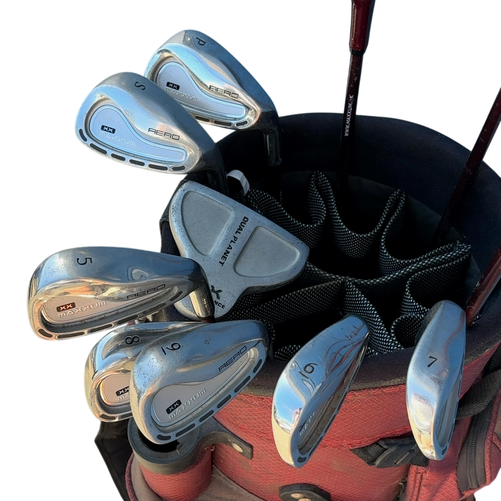 Maxxum Aero Komplet Sæt Med Bag / 5-PW+SW / Flex Ladies / Grafit