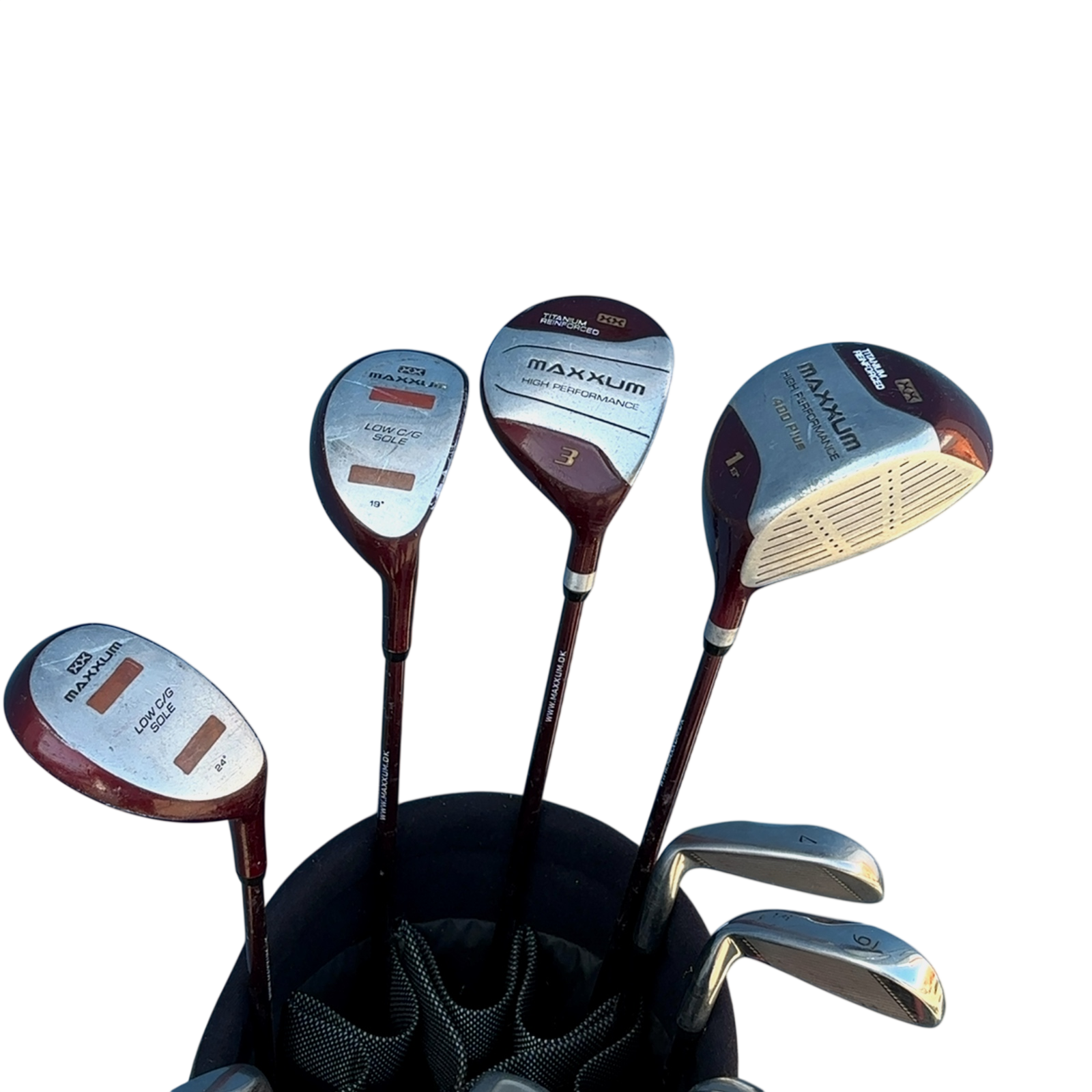 Maxxum Aero Komplet Sæt Med Bag / 5-PW+SW / Flex Ladies / Grafit