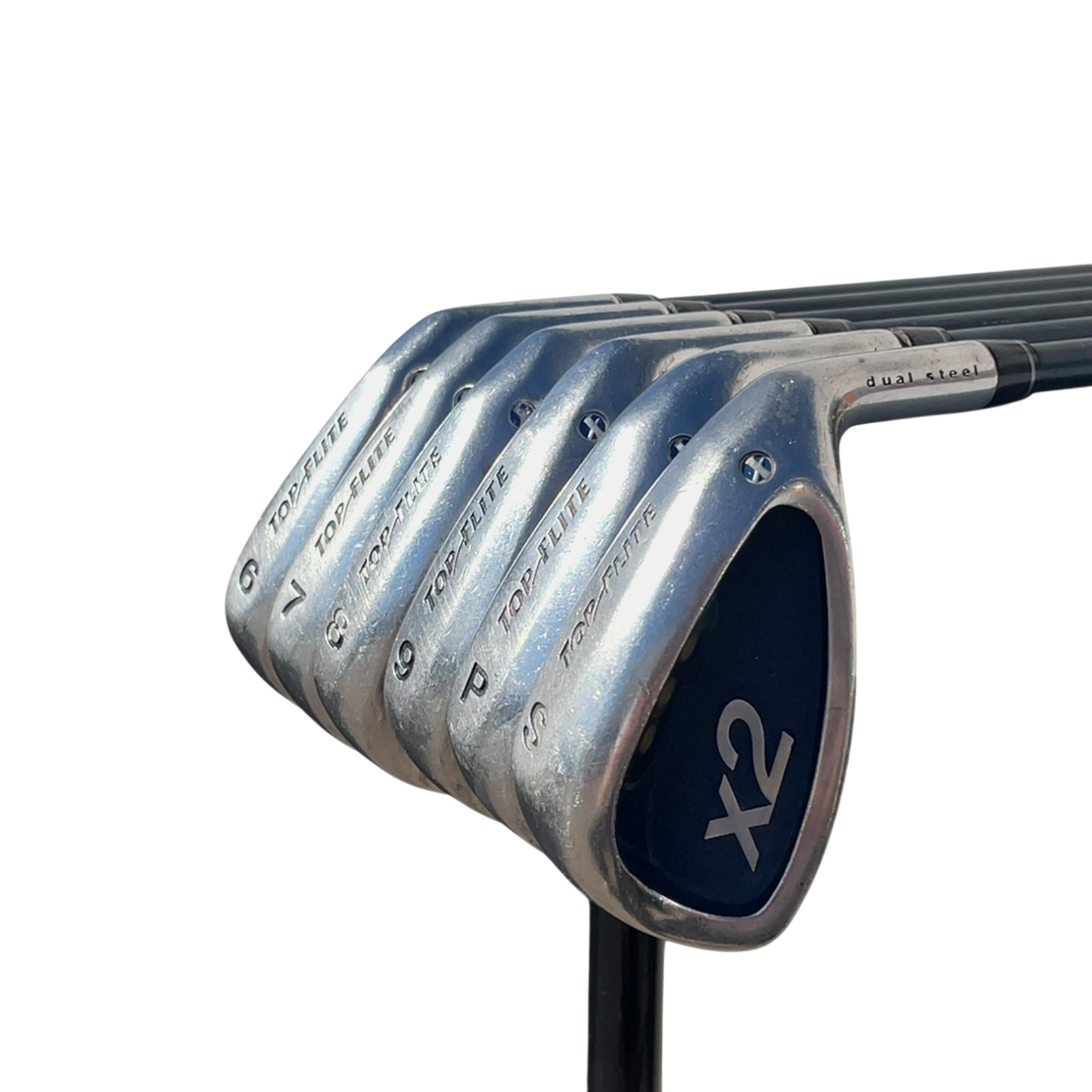 TopFlite X2 Jernsæt / 6-PW+SW / Flex Ladies / Grafit