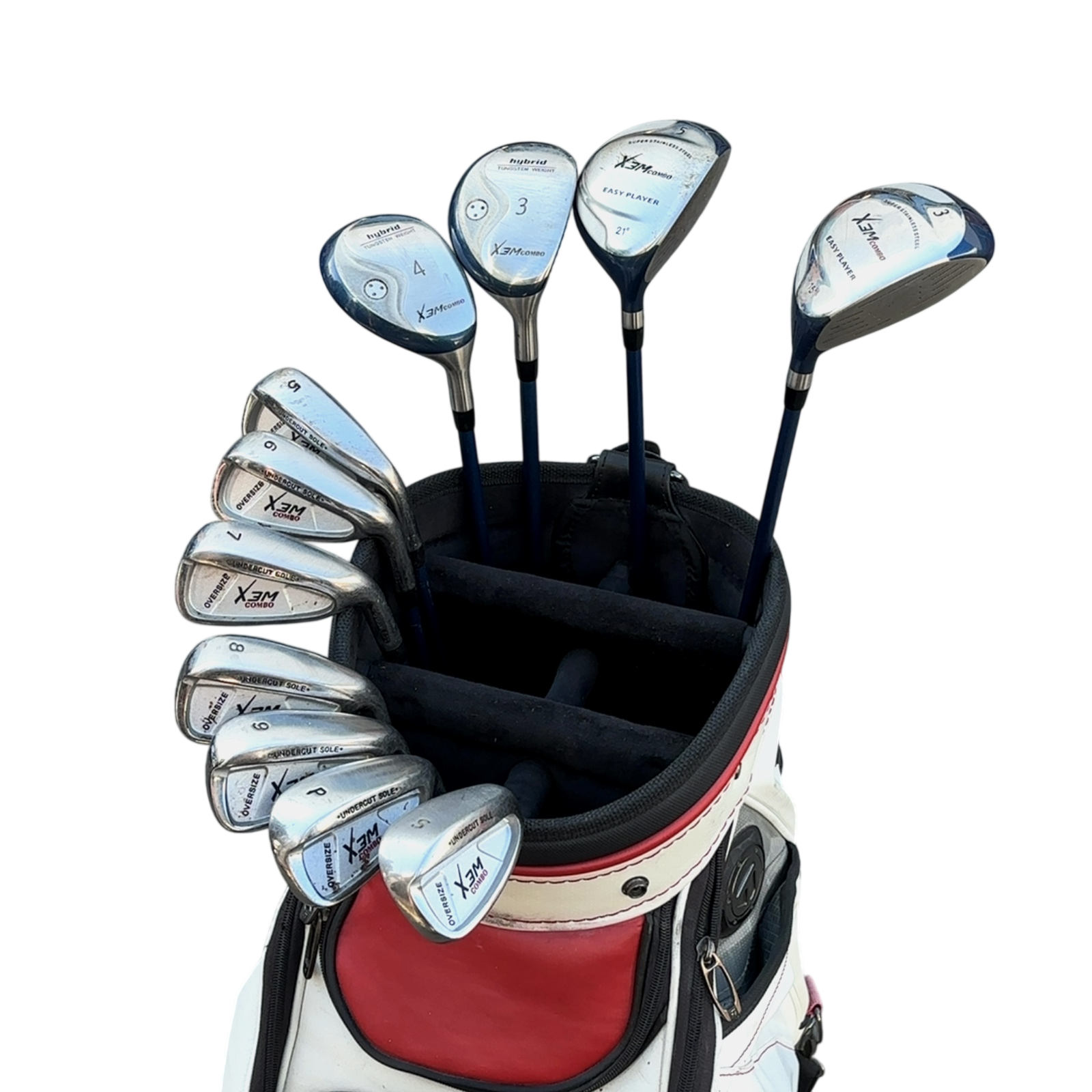 Xem  Combo Komplet Sæt Uden Bag / 5-PW+SW / Flex Ladies / Grafit