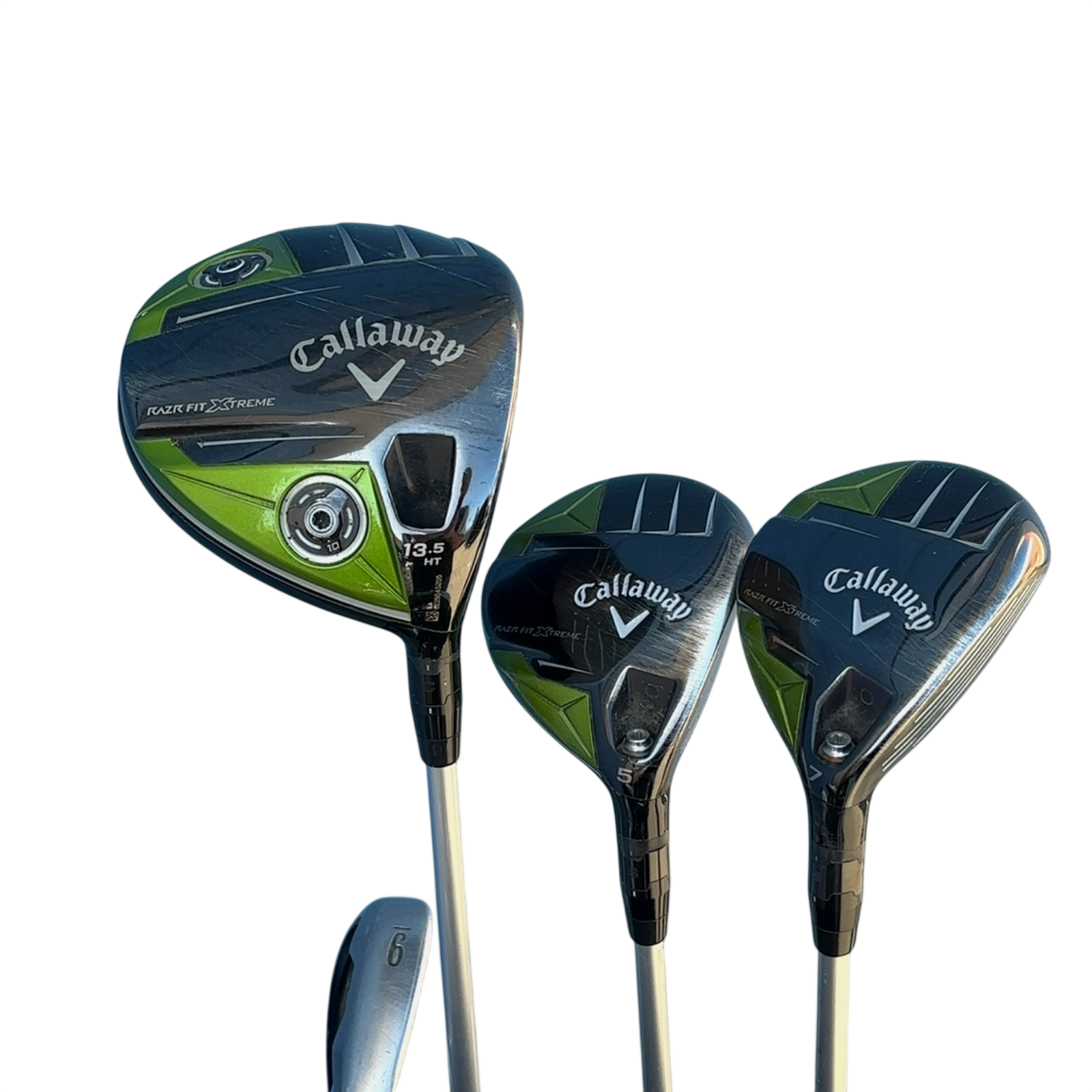 Callaway X-18 Komplet Sæt Med Bag / 5-PW+SW / Flex Ladies / Grafit