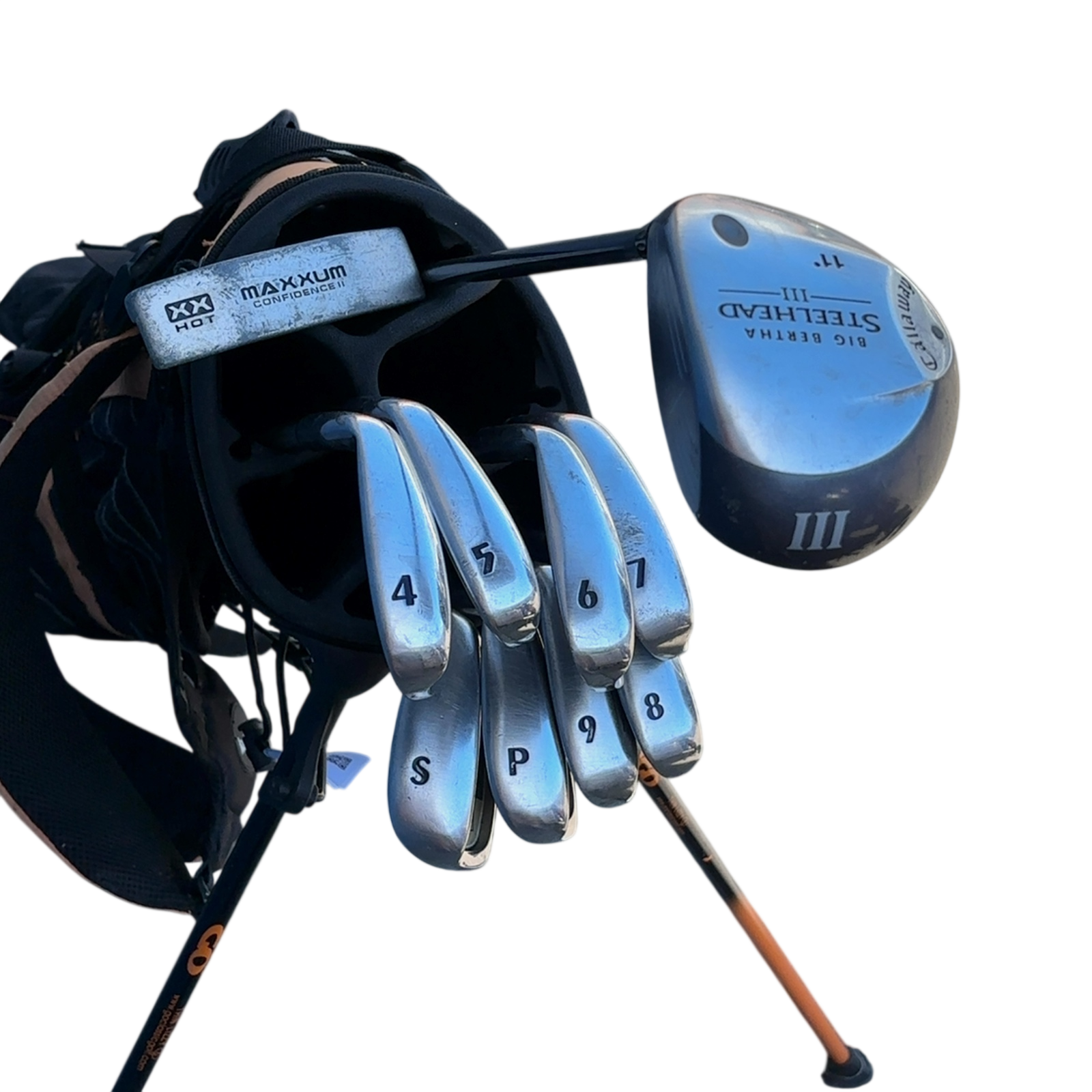 Tour T-380 Komplet Sæt Med Bag / 4-PW+SW / Flex Ladies / Grafit