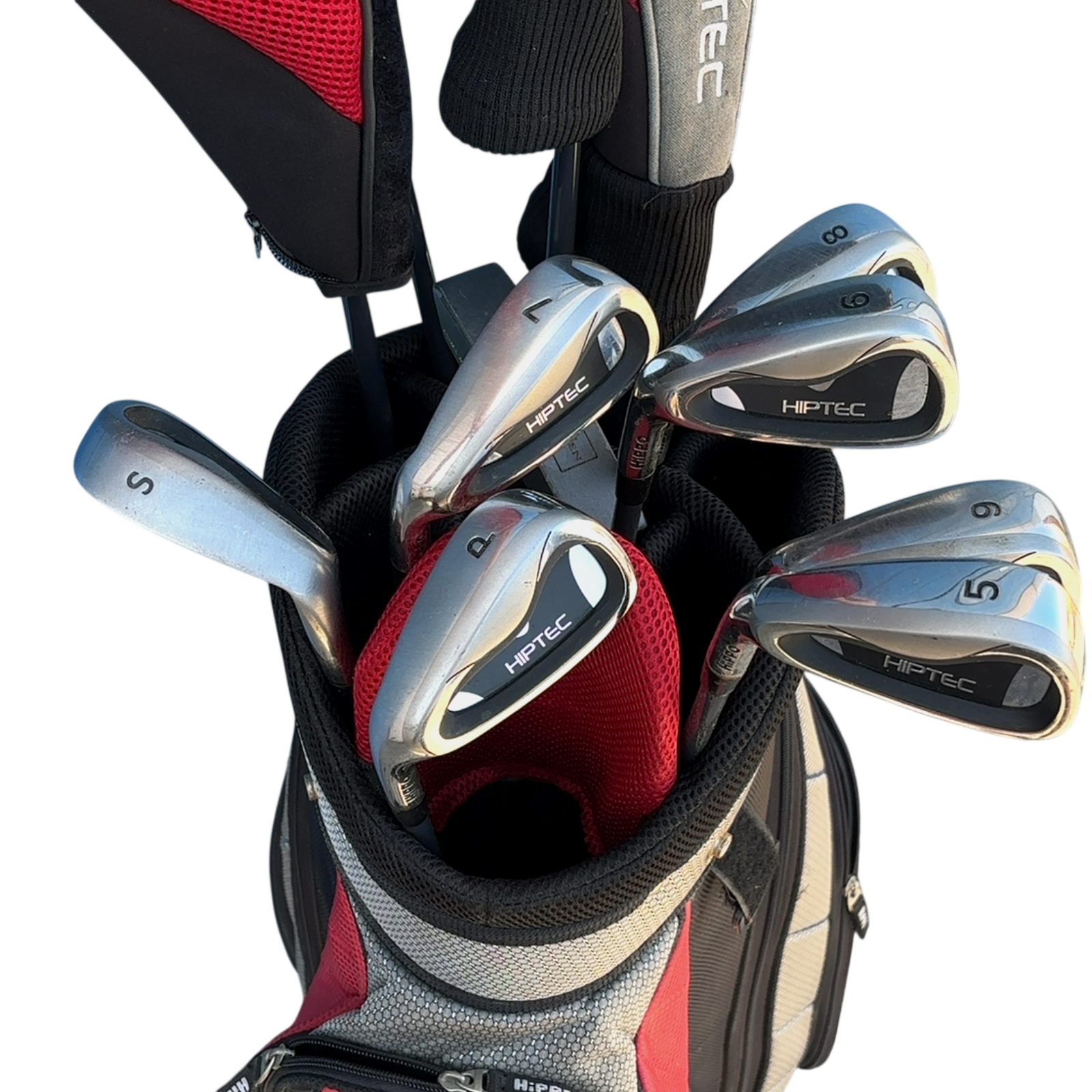 Venstre Hip Tec Hippo Komplet Sæt Med Bag / 5-PW+SW / Flex Regular / Grafit