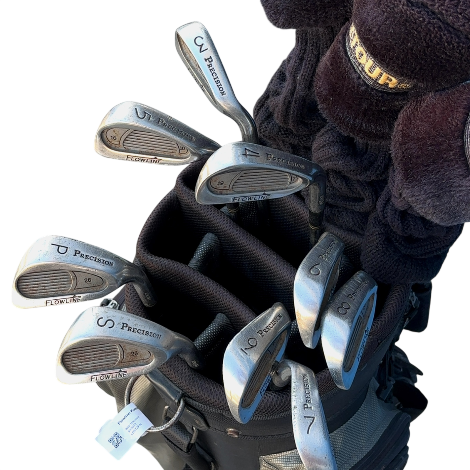 Flowline Precision Komplet Sæt Med Bag / 3-PW+SW / Flex Regular / Stål