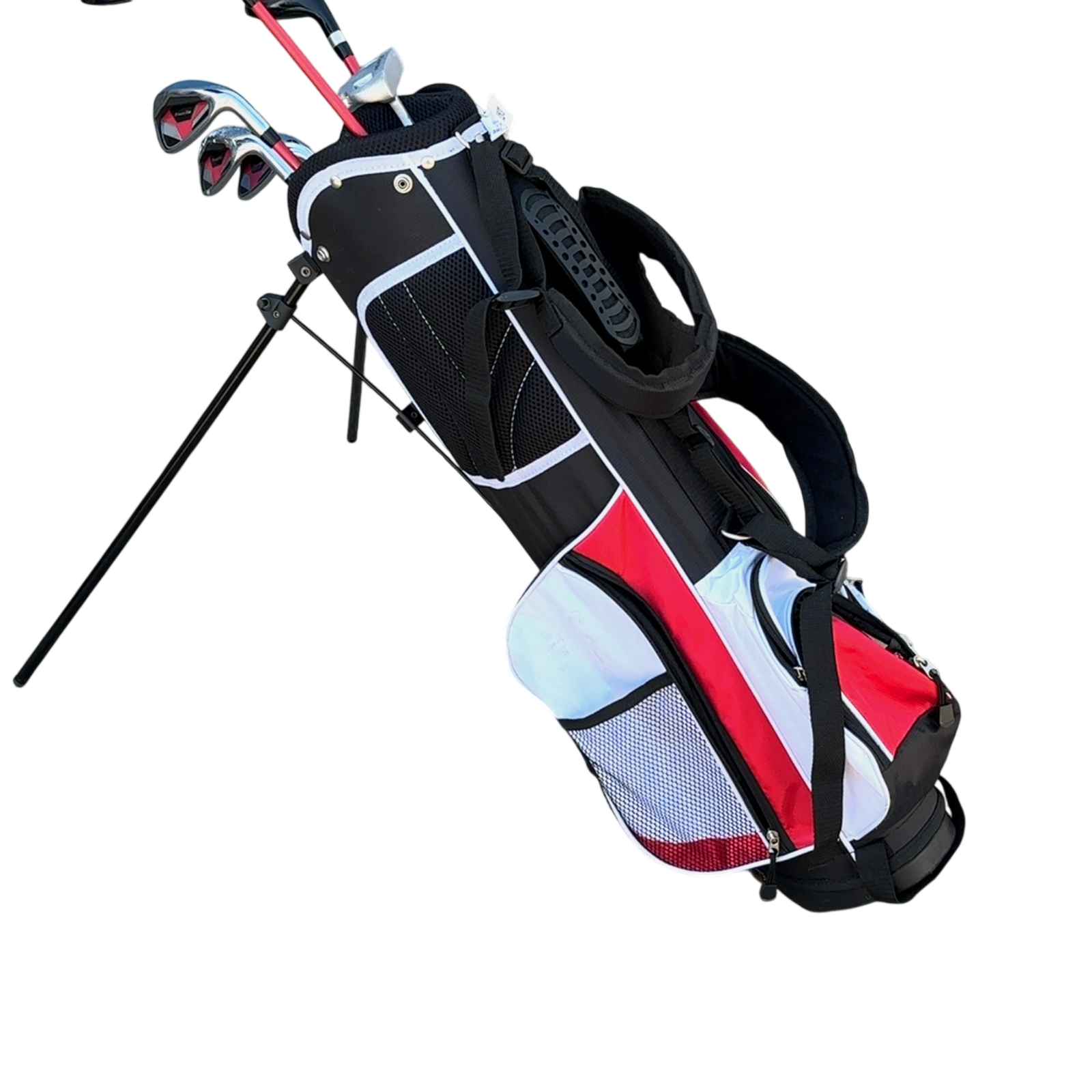 Power Bilt Stainless Komplet Sæt Med Bag / 7-PW / Flex Junior  / Grafit