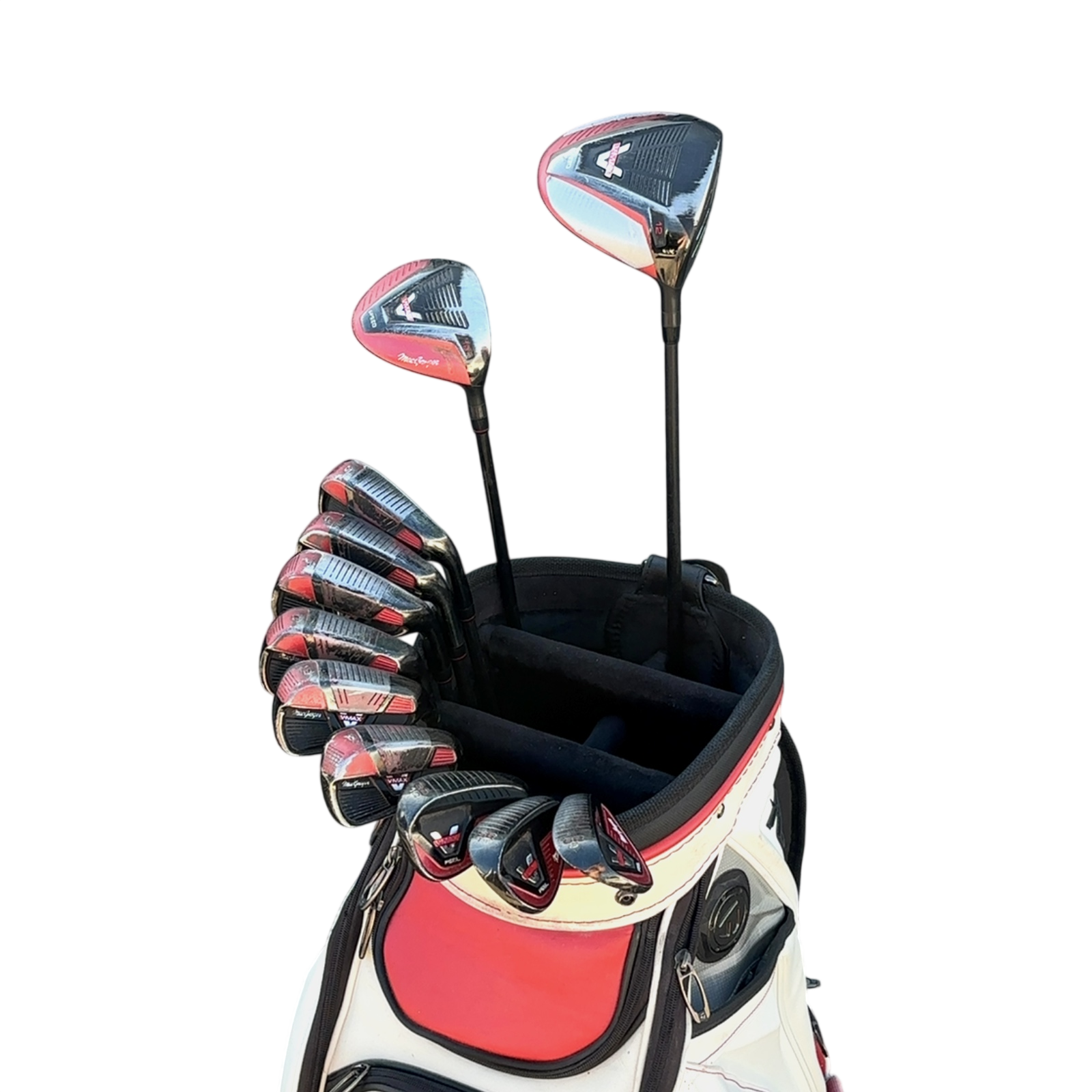 MacGregor V-Max Komplet Sæt Uden Bag / 5-PW+GW+SW+LW / Flex Regular / Grafit