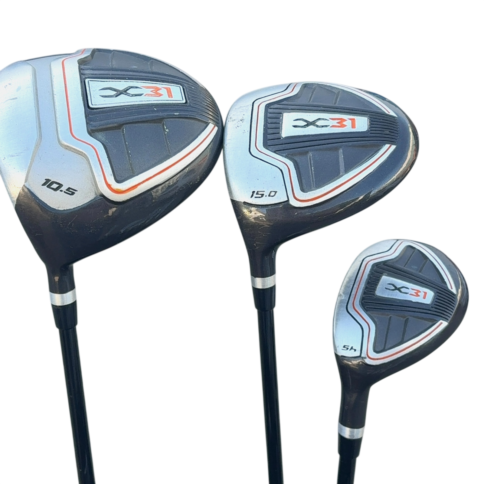 Venstre Wilson X-31 Komplet Sæt Uden Bag / 6-PW+SW / Flex Regular / Stål