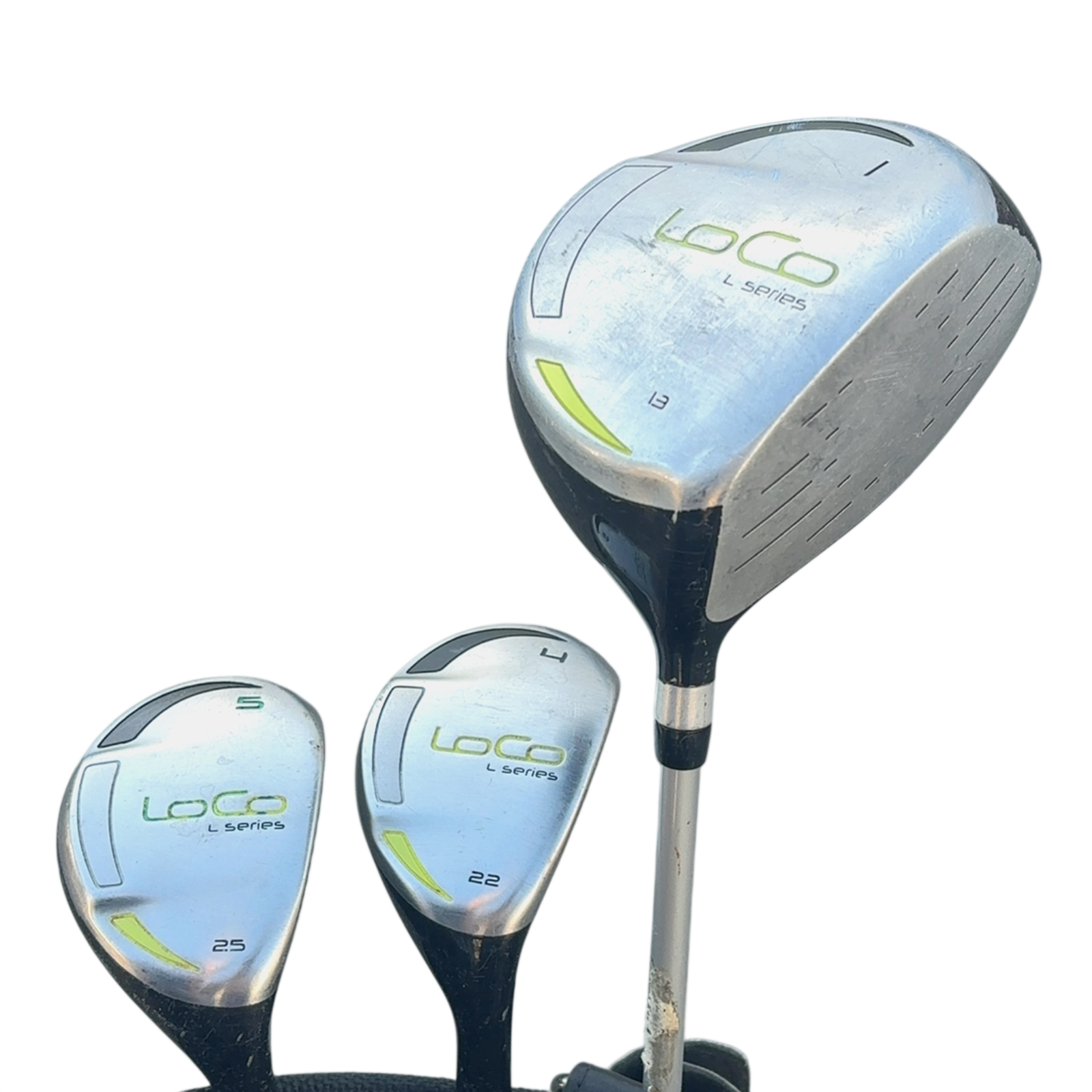 Dunlop Loco L Series Komplet Sæt Uden Bag / 5-8i+SW / Flex Junior  / Grafit