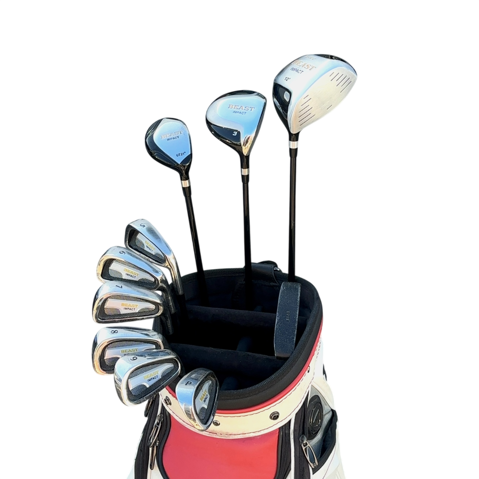 Beast Impact Komplet Sæt Uden Bag / 5-PW / Flex Regular / Grafit