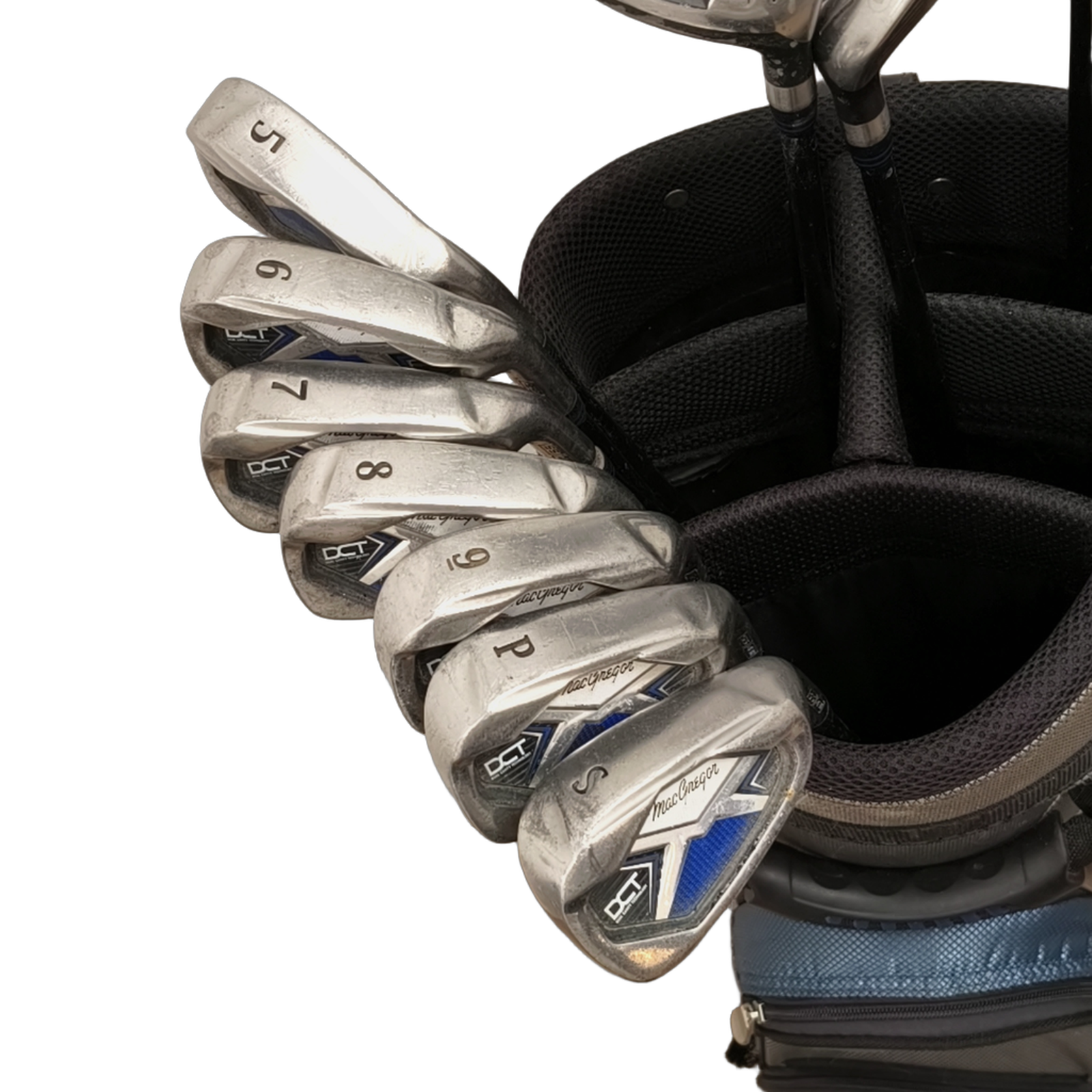 MacGregor DCT  Komplet Sæt Uden Bag / 5-PW+SW / Flex Regular / Grafit [model:birefnet-general] [bg:handrolled]