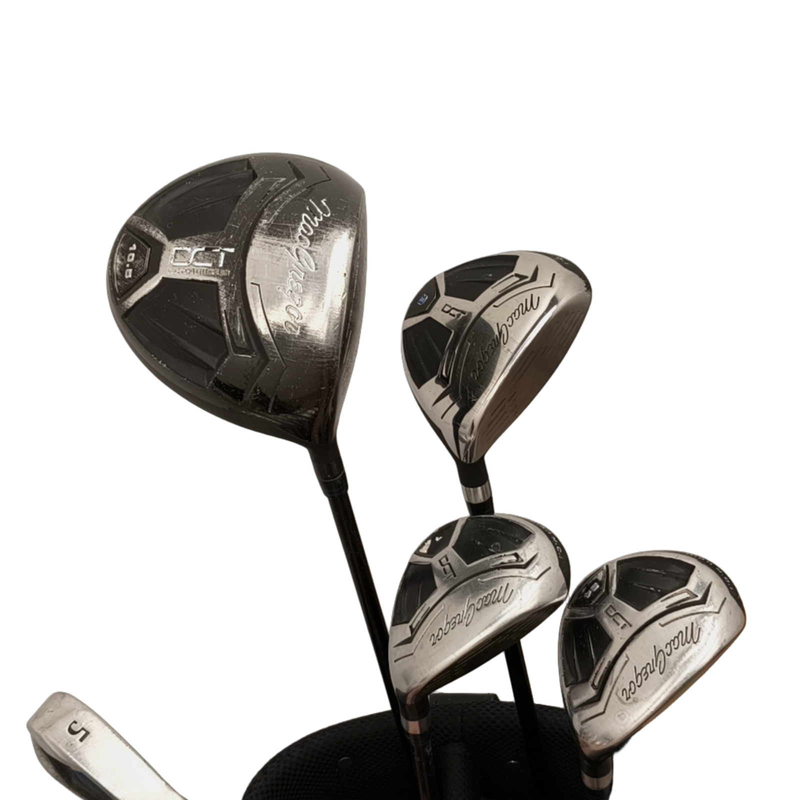 MacGregor DCT  Komplet Sæt Uden Bag / 5-PW+SW / Flex Regular / Grafit [model:birefnet-general] [bg:handrolled]