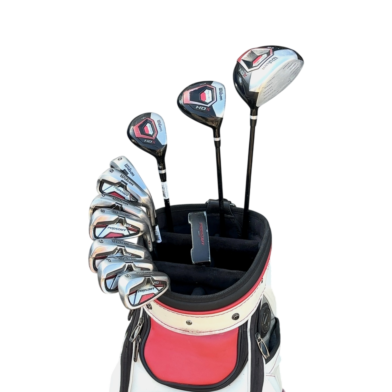 Wilson Prostaff HDX Komplet Sæt Uden Bag / 5-PW+SW / Flex Regular / Stål
