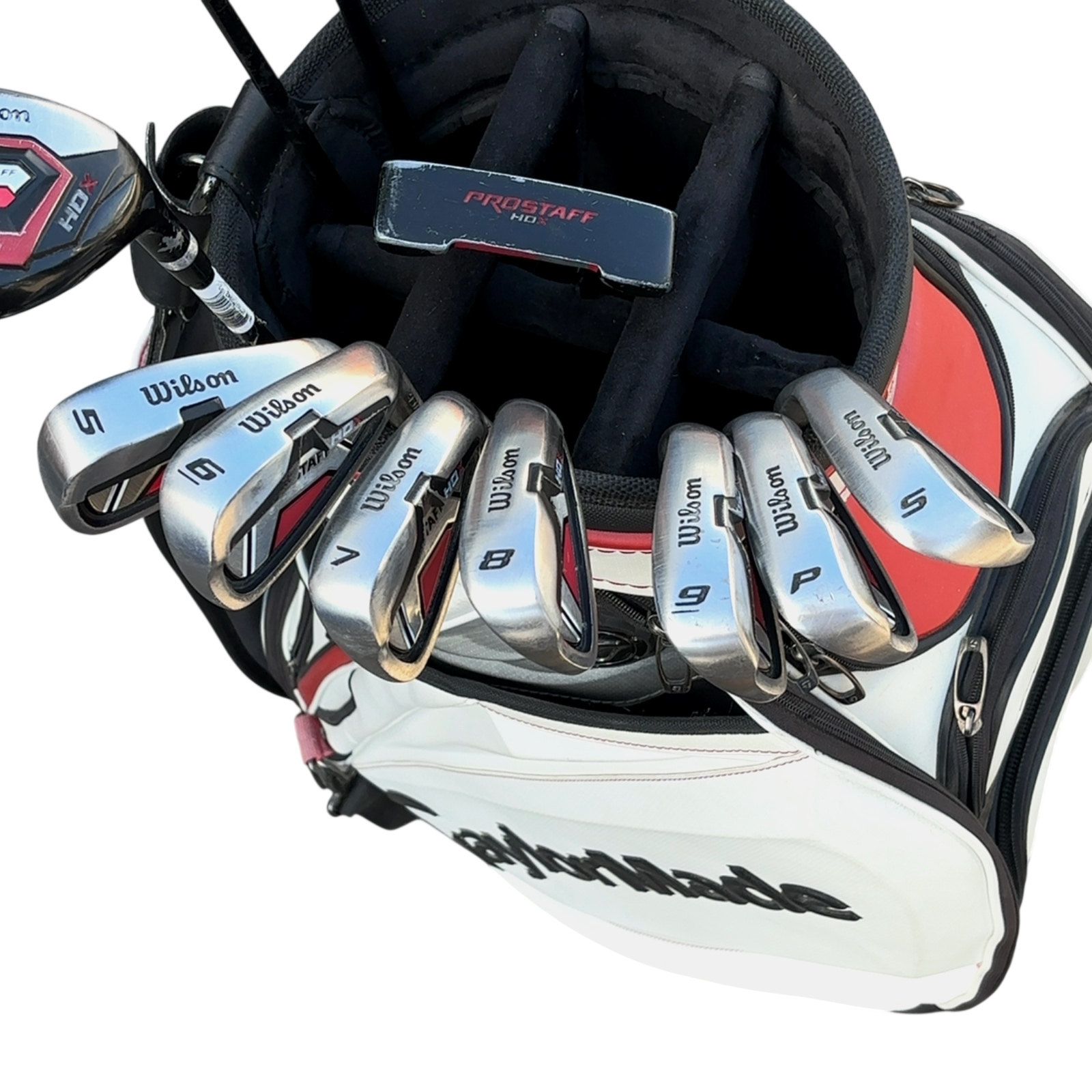 Wilson Prostaff HDX Komplet Sæt Uden Bag / 5-PW+SW / Flex Regular / Stål