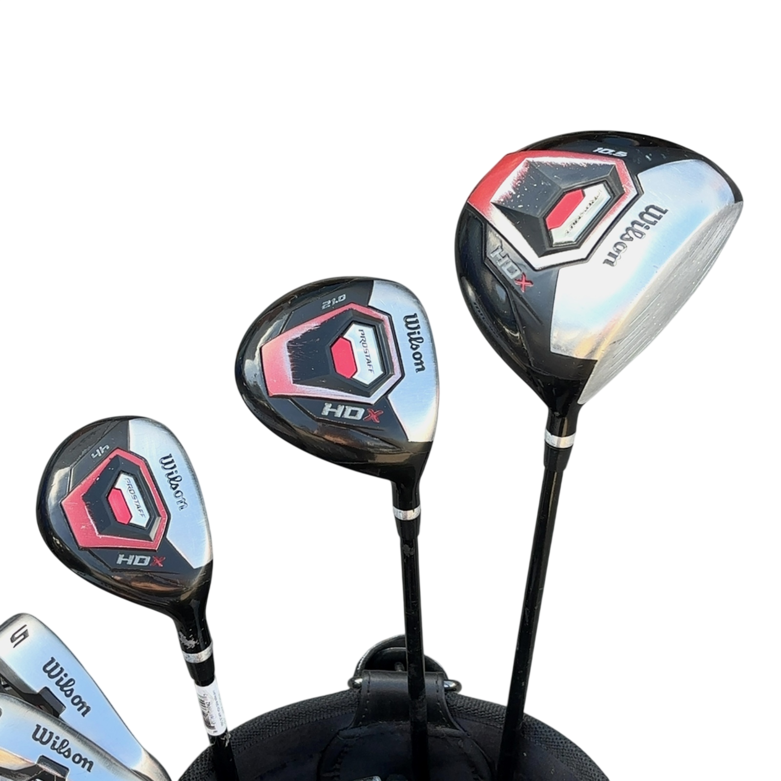 Wilson Prostaff HDX Komplet Sæt Uden Bag / 5-PW+SW / Flex Regular / Stål