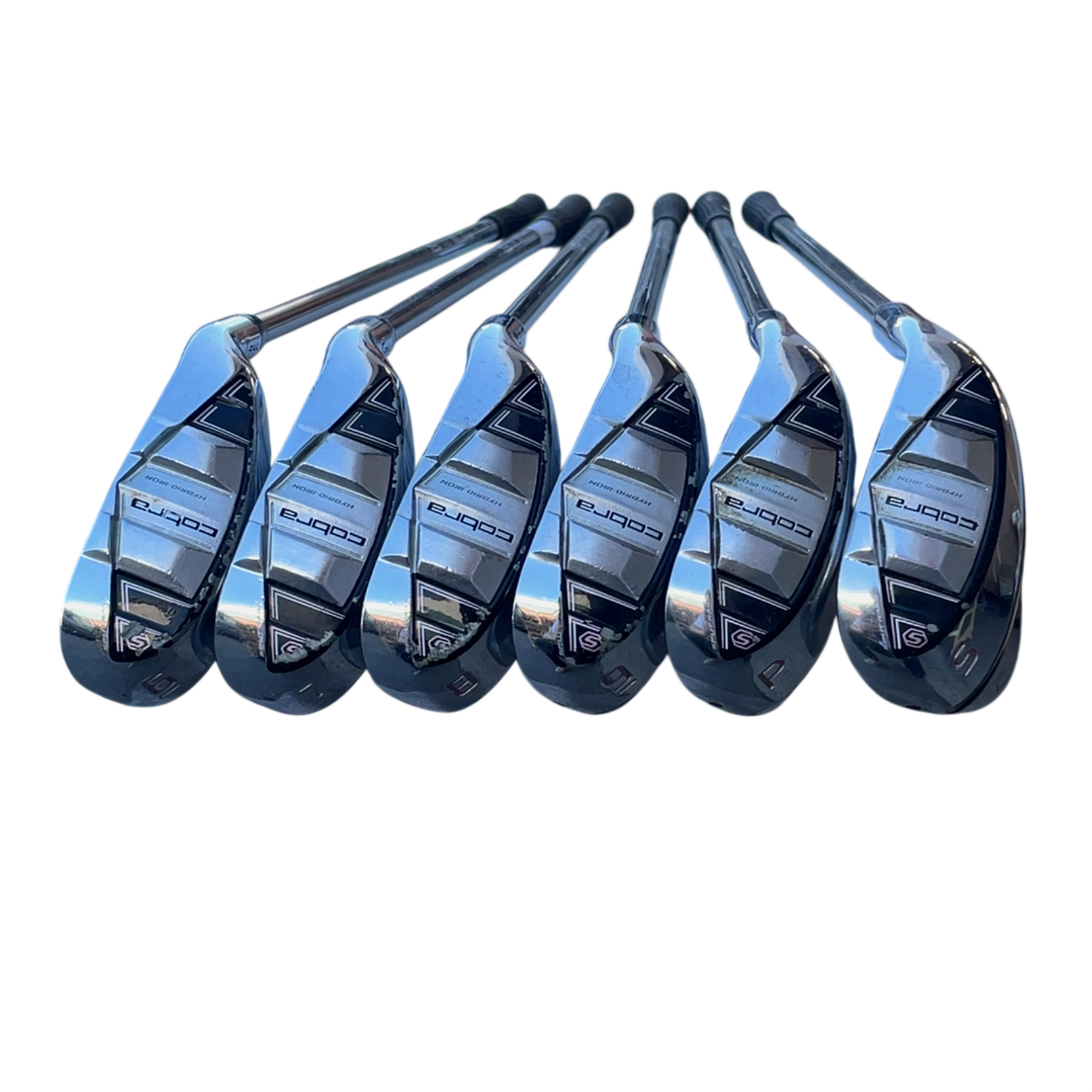 Cobra T-rail Jernsæt / 6-PW+SW / Flex Ladies / Grafit