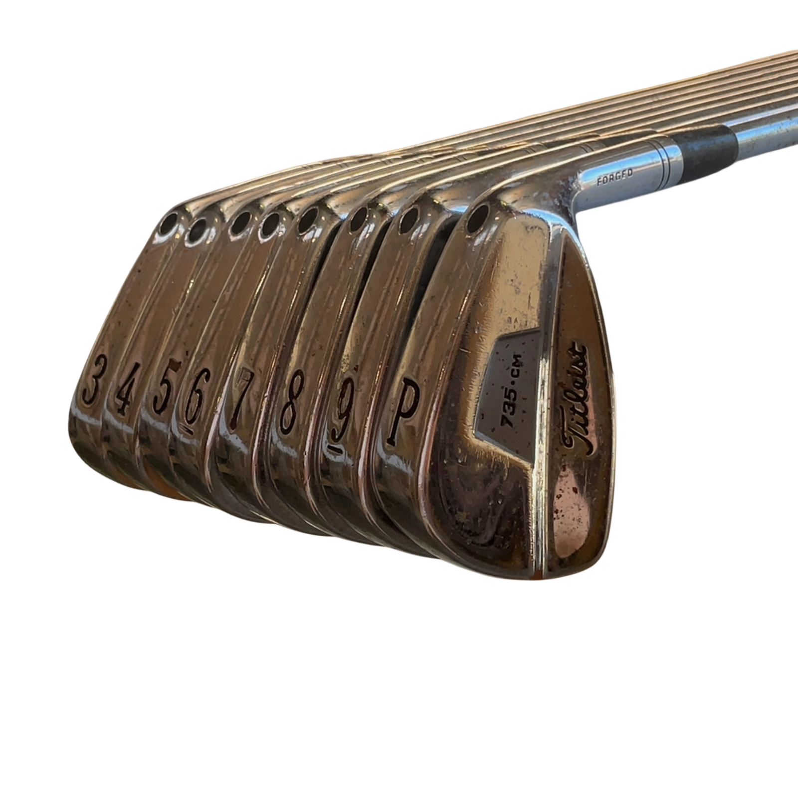 Titleist 735 CM Jernsæt / 3-PW / Flex Stiff / Stål