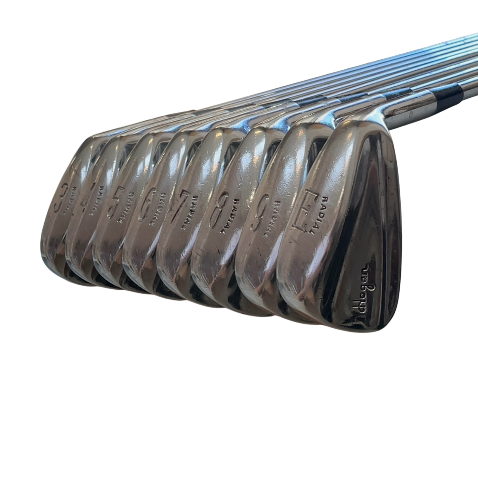 Ben Hogan Radial Jernsæt / 3-PW / Flex Stiff / Stål